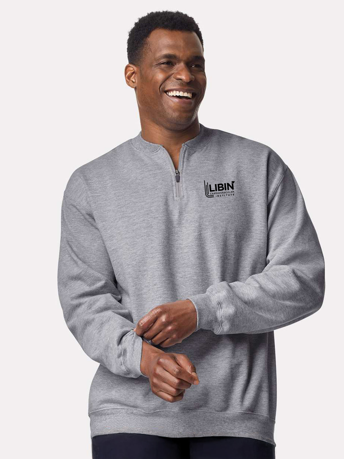 Libin Cardiovascular Institute - Round 4 - SoftTouch 1/4 Zip Sweatshirt