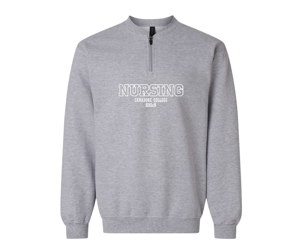 Canadore College Honors Bachelor of Science in Nursing - Round 2 - SoftTouch 1/4 Zip Sweatshirt
