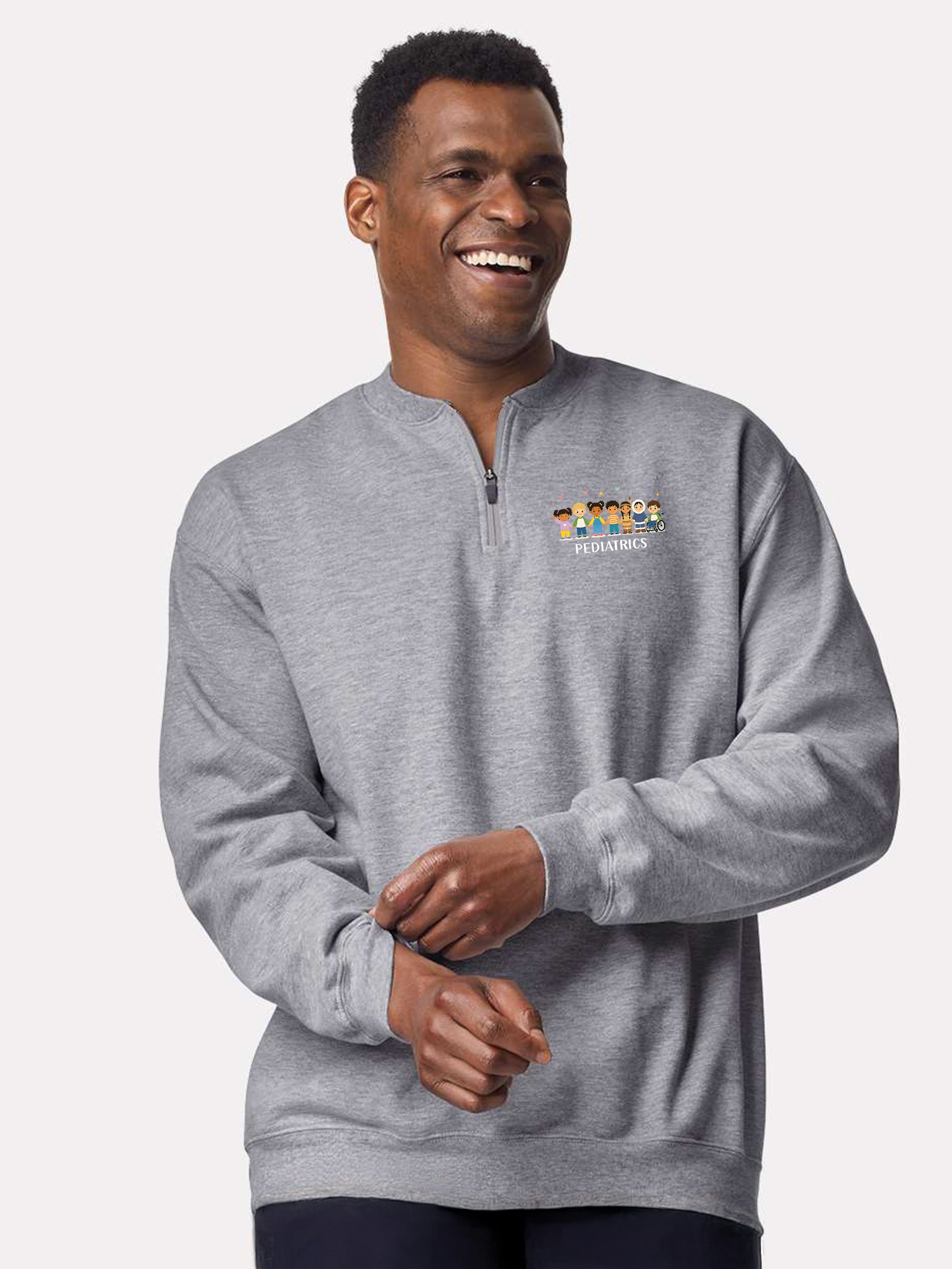 Stanton Hospital Yellowknife - Pediatrics - SoftTouch 1/4 Zip Sweatshirt