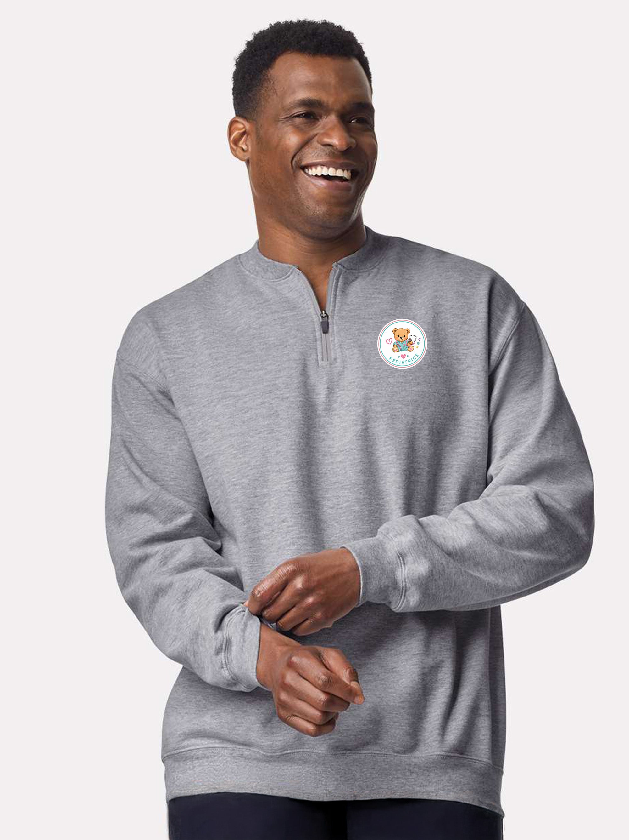 Stanton Hospital Yellowknife - Pediatrics - SoftTouch 1/4 Zip Sweatshirt