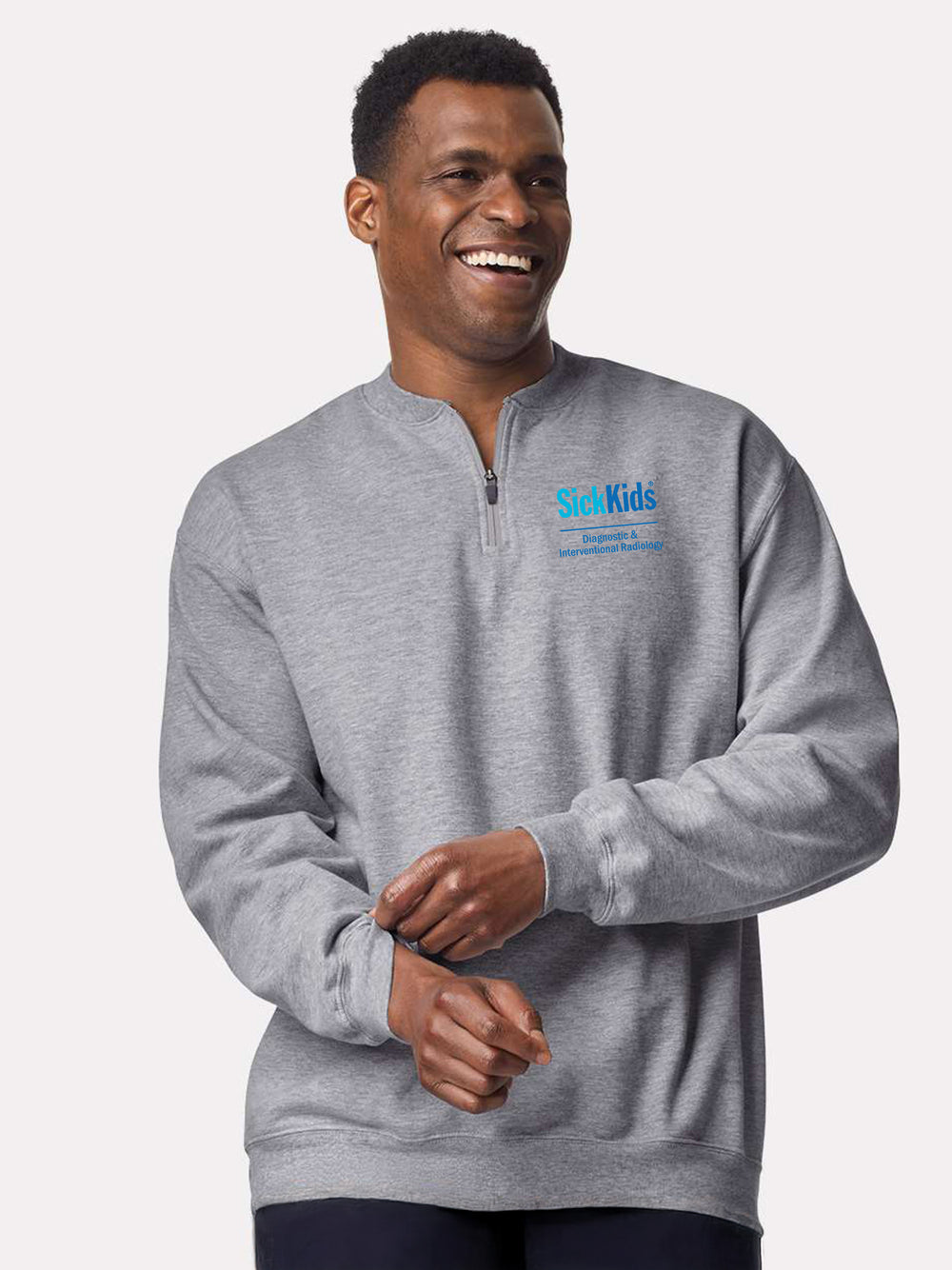 SickKids Diagnostic Imaging & Radiology - SoftTouch 1/4 Zip Sweatshirt
