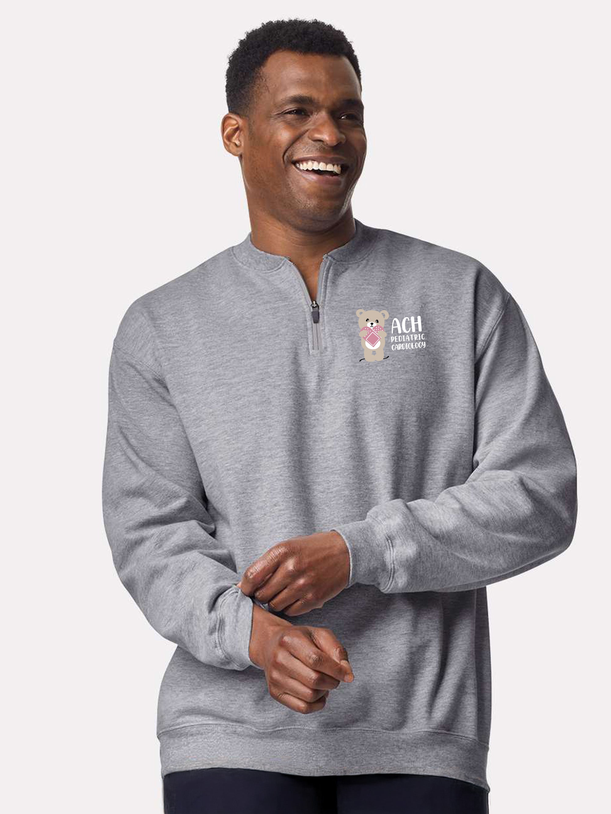 Alberta Children's Hospital - Pediatric Cardiology - SoftTouch 1/4 Zip Sweatshirt