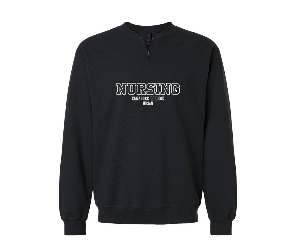 Canadore College Honors Bachelor of Science in Nursing - Round 2 - SoftTouch 1/4 Zip Sweatshirt