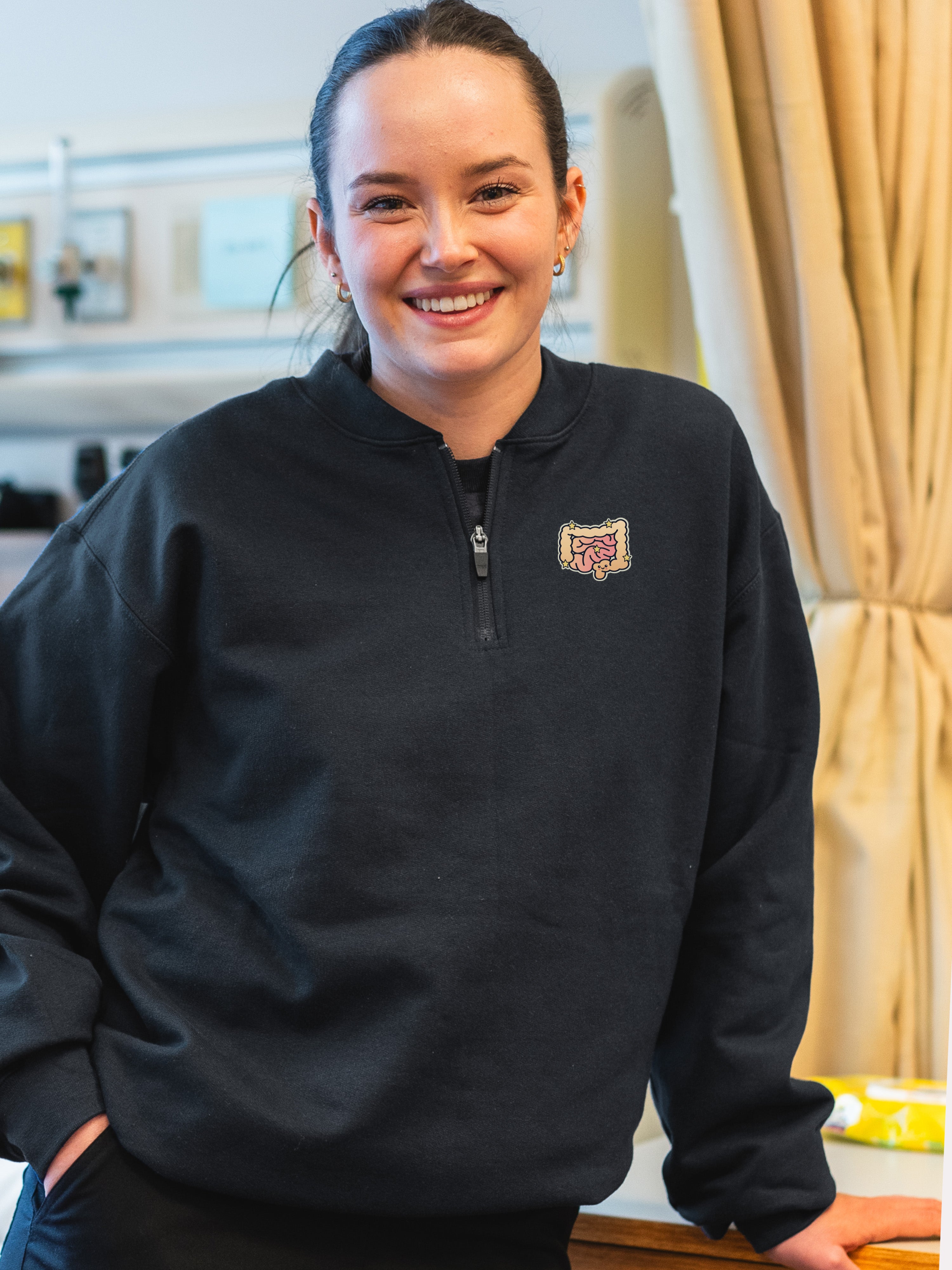 Kawaii - SoftTouch 1/4 Zip Sweatshirt