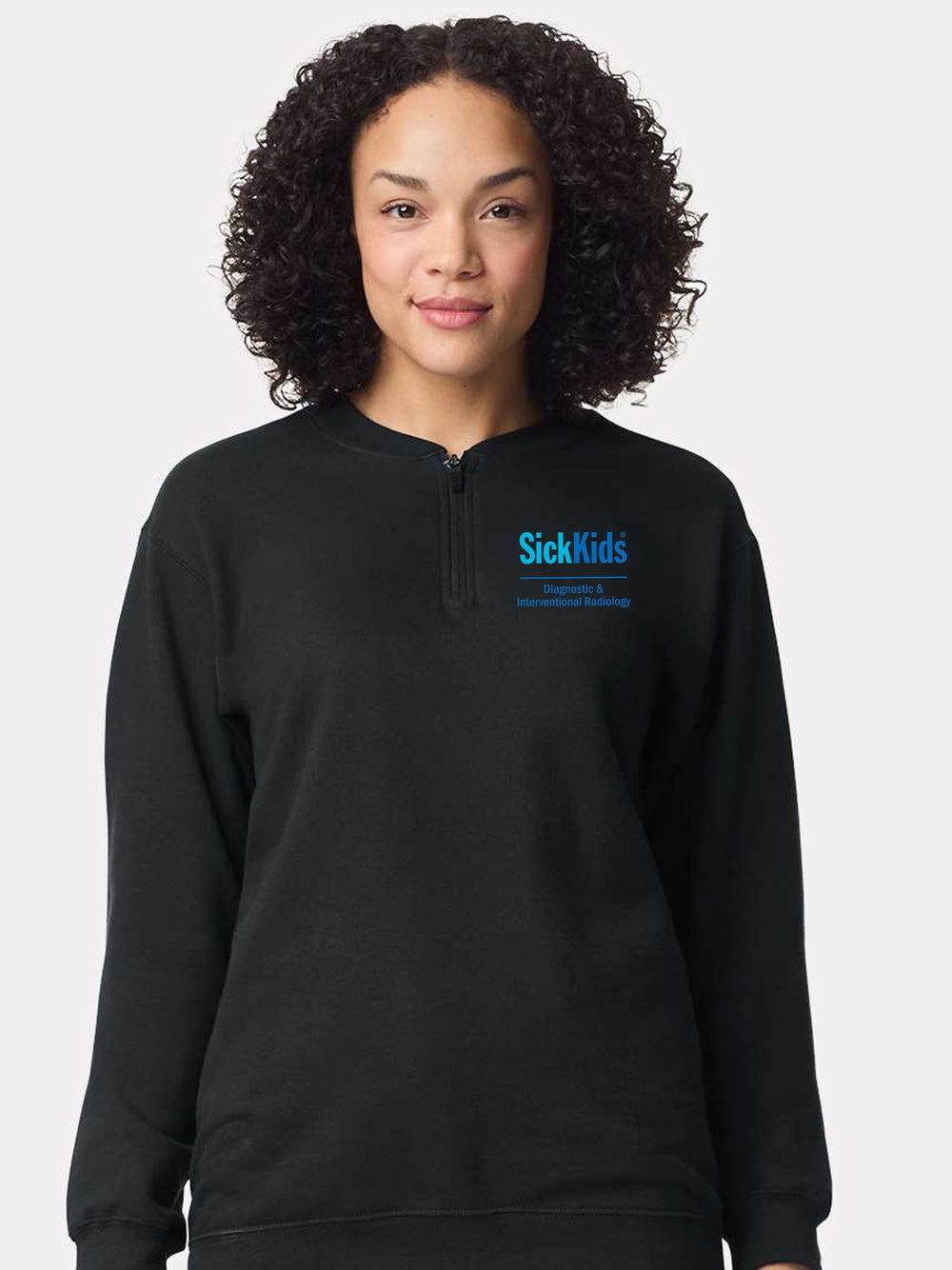 SickKids Diagnostic Imaging & Radiology - SoftTouch 1/4 Zip Sweatshirt