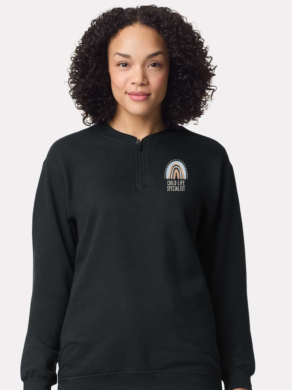McMaster Child Life - SoftTouch 1/4 Zip Sweatshirt