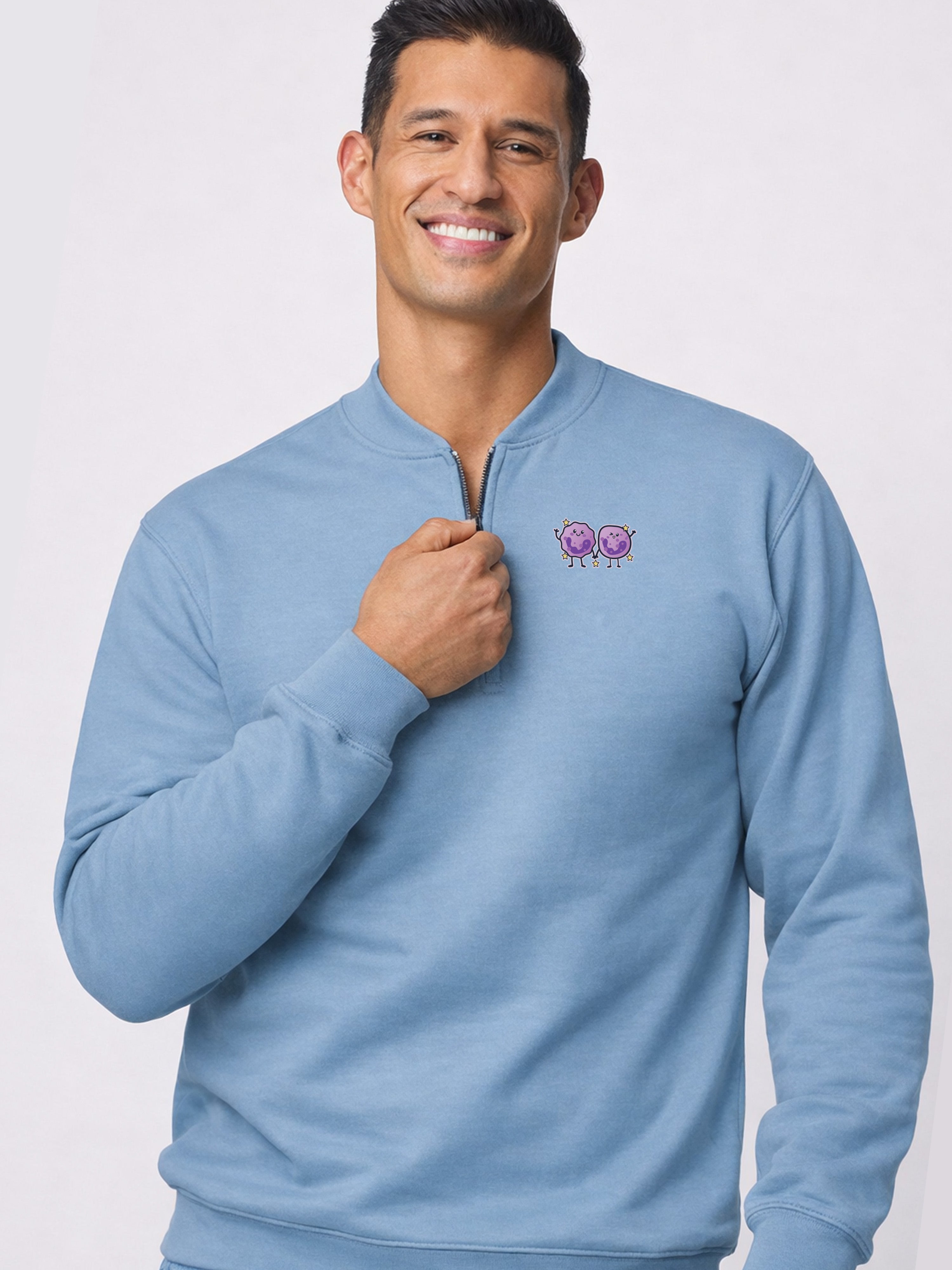 Kawaii - SoftTouch 1/4 Zip Sweatshirt