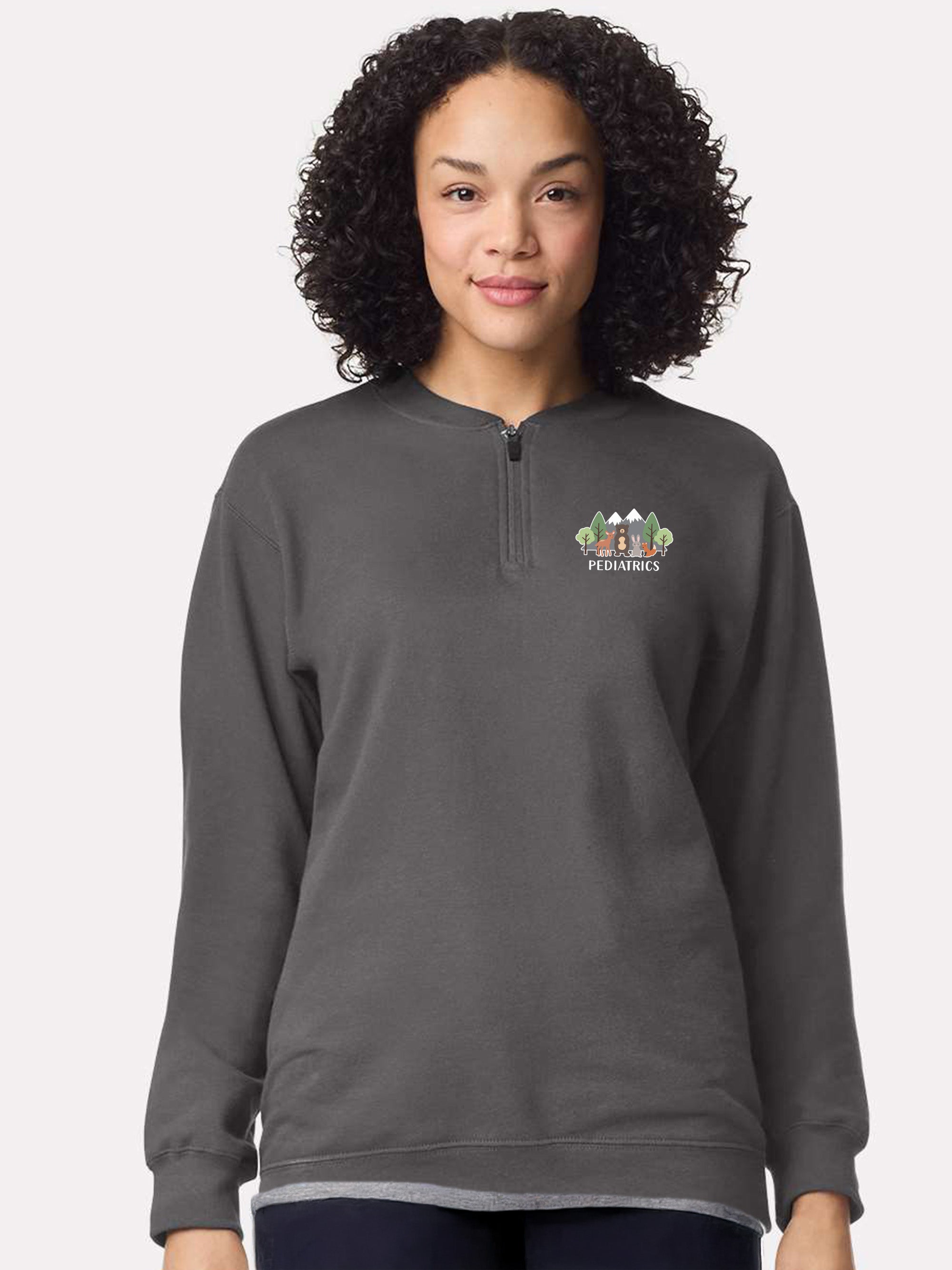 Stanton Hospital Yellowknife - Pediatrics - SoftTouch 1/4 Zip Sweatshirt