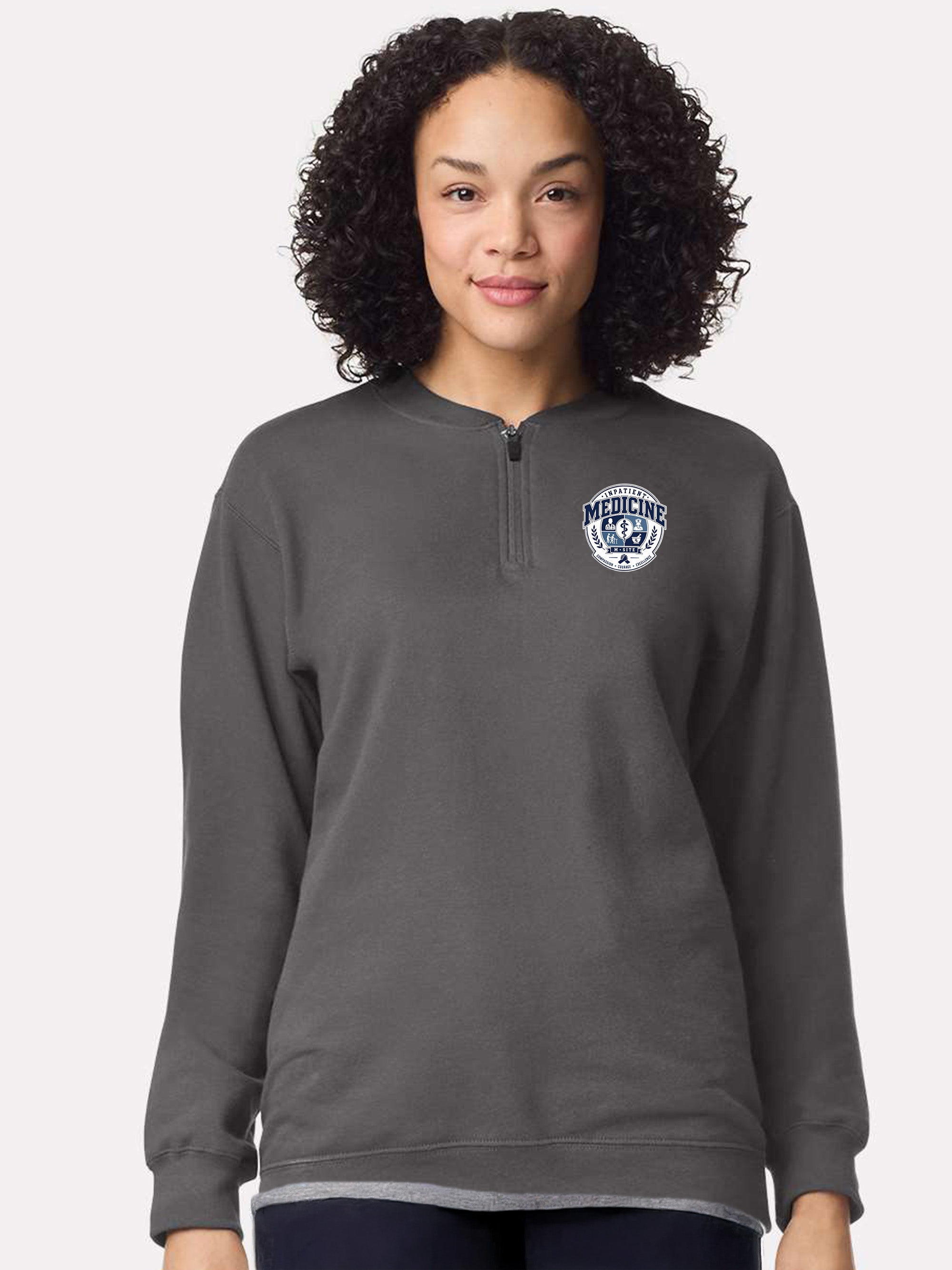 Inpatient Medicine Trillium Health Partners - Round 4 - SoftTouch 1/4 Zip Sweatshirt