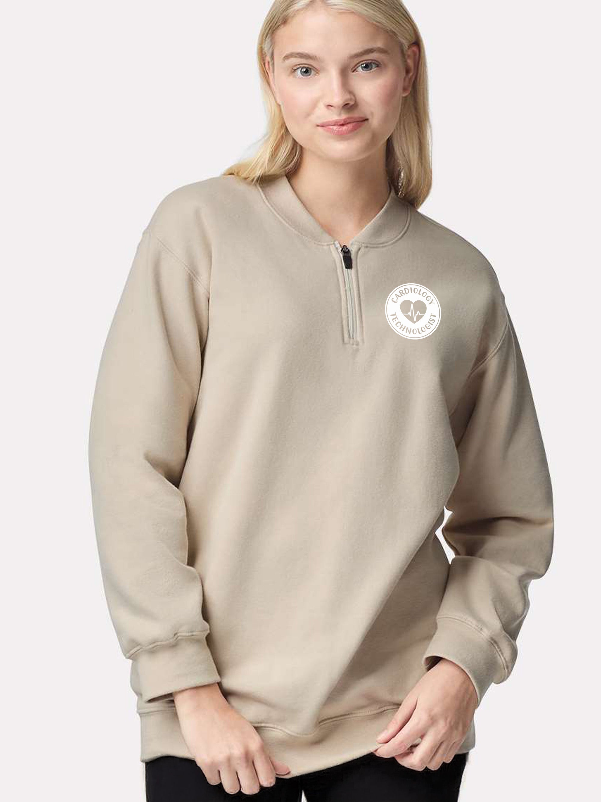 BCIT Cardiology Technology Diploma - Round 2 - SoftTouch 1/4 Zip Sweatshirt