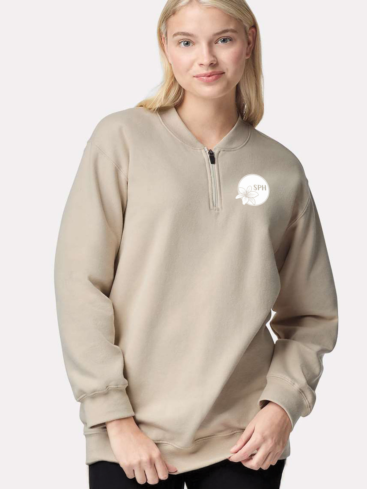 St. Peter’s Hospital - Round 2 - SoftTouch 1/4 Zip Sweatshirt