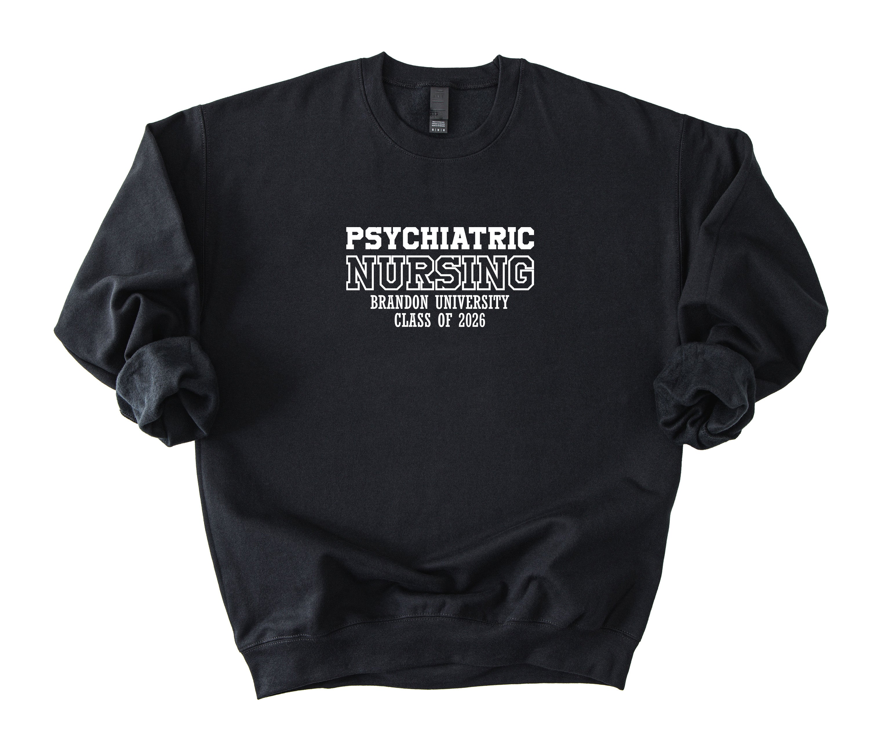 Winnipeg Psych Nursing Grad Class - SoftTouch Midweight Sweatshirt