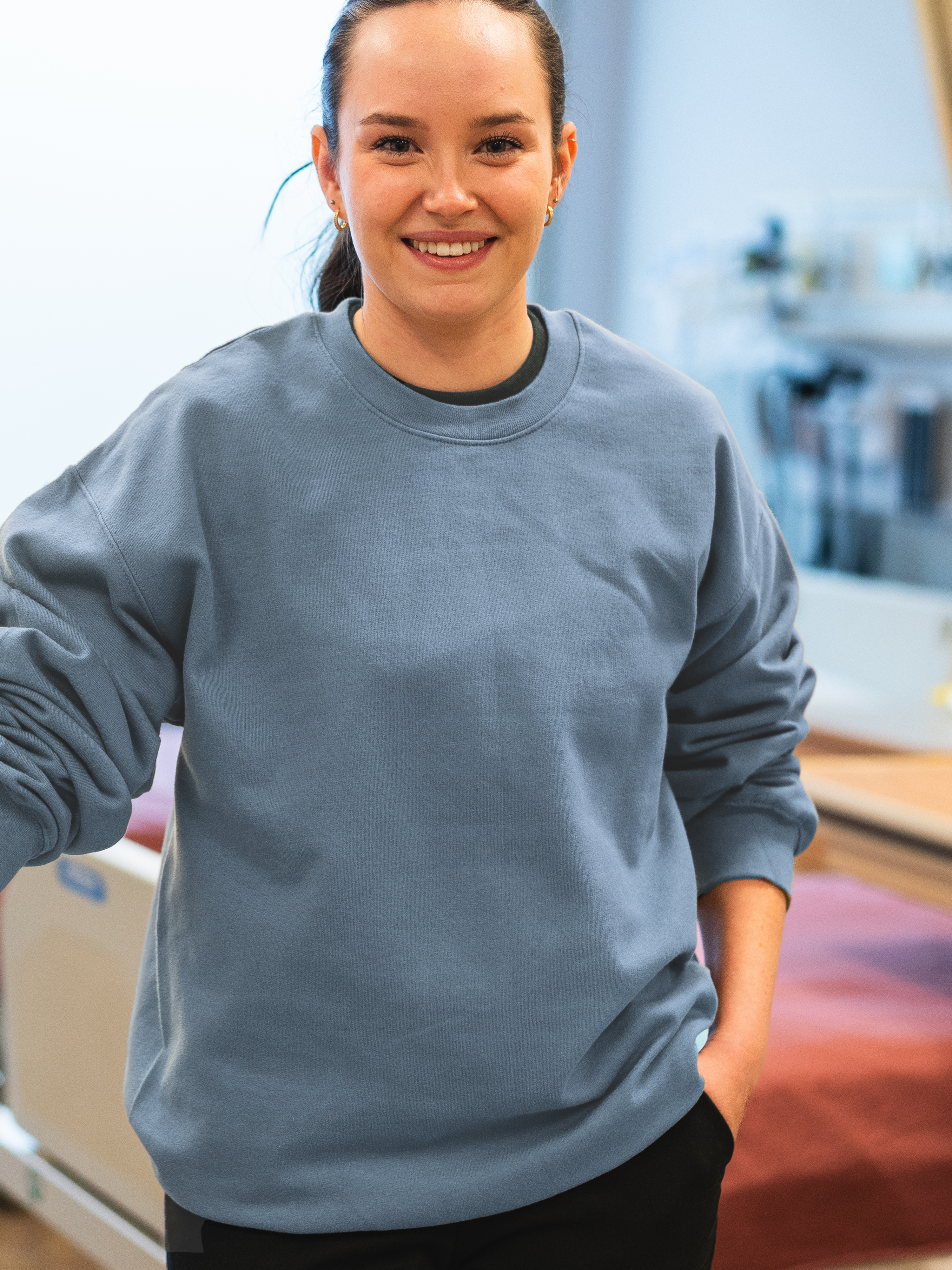 ECG Heart - SoftTouch Midweight Sweatshirt