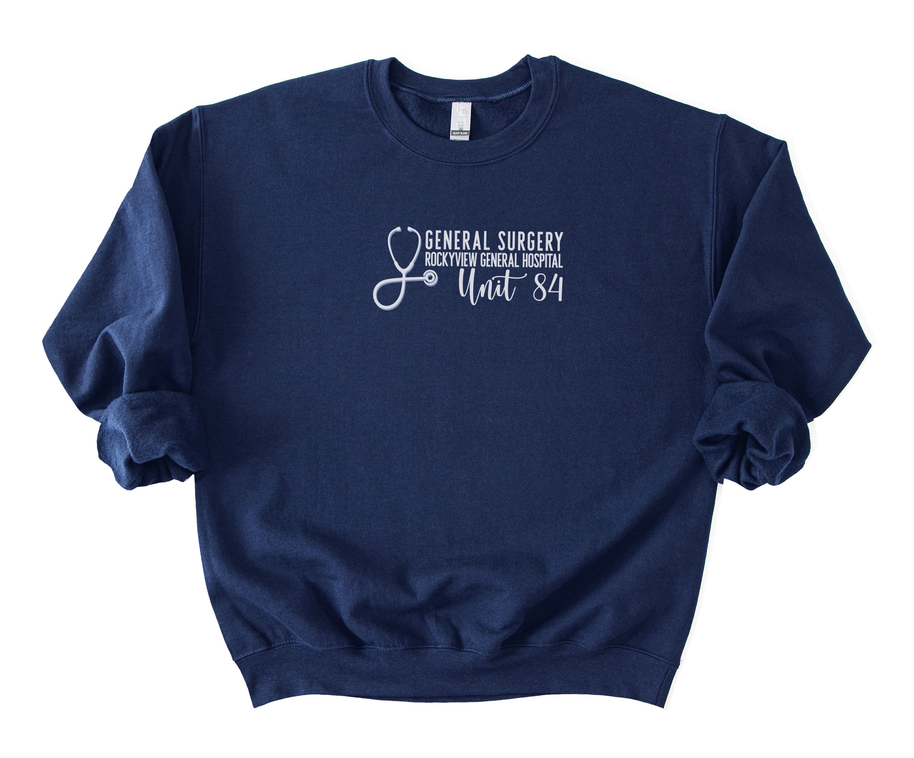 Rockyview General Hospital General Surgery Unit 84 - Round 2 - SoftTouch Midweight Sweatshirt