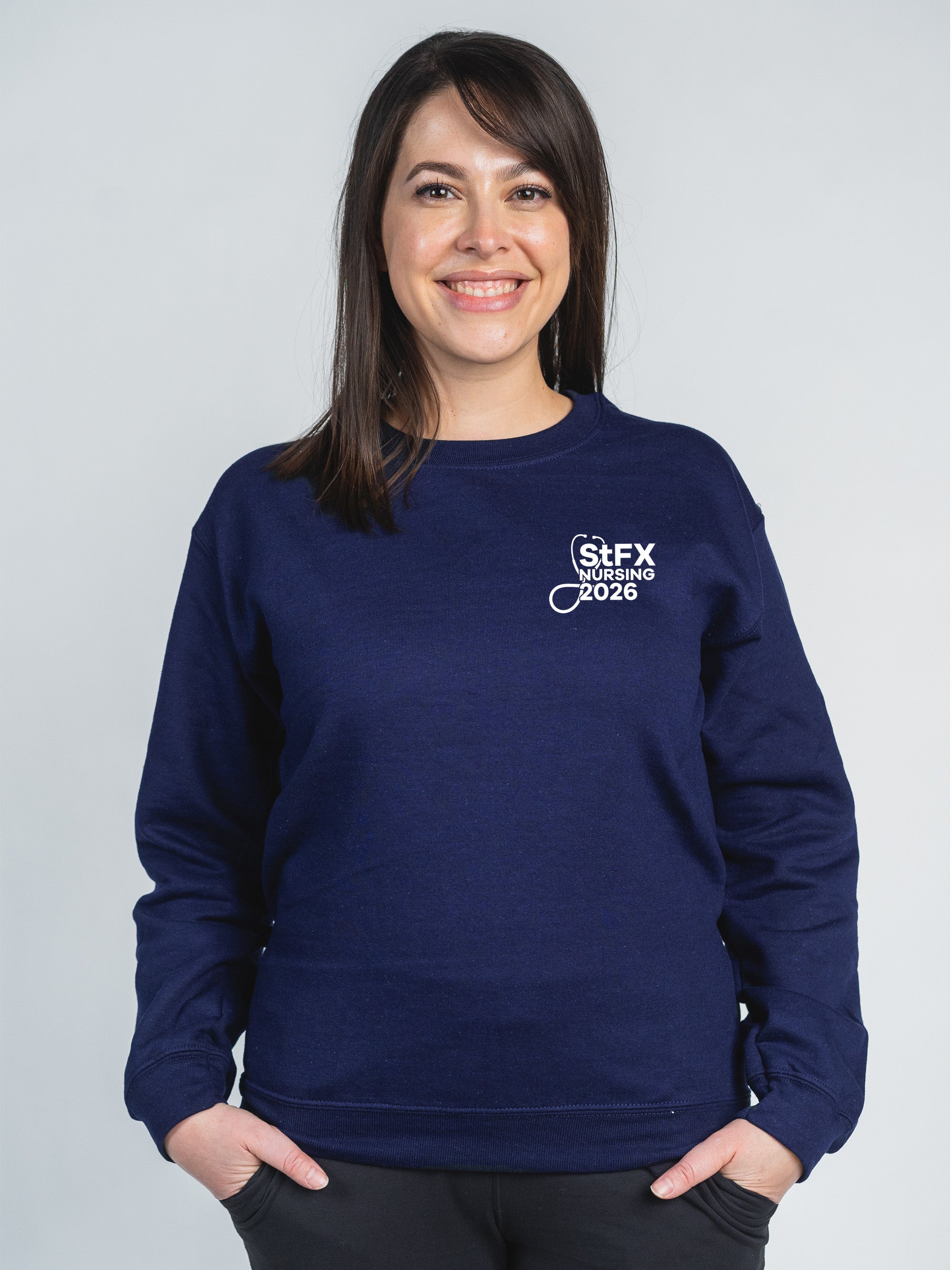 St. Francis Xavier University Nursing Society - SoftTouch Midweight Sweatshirt