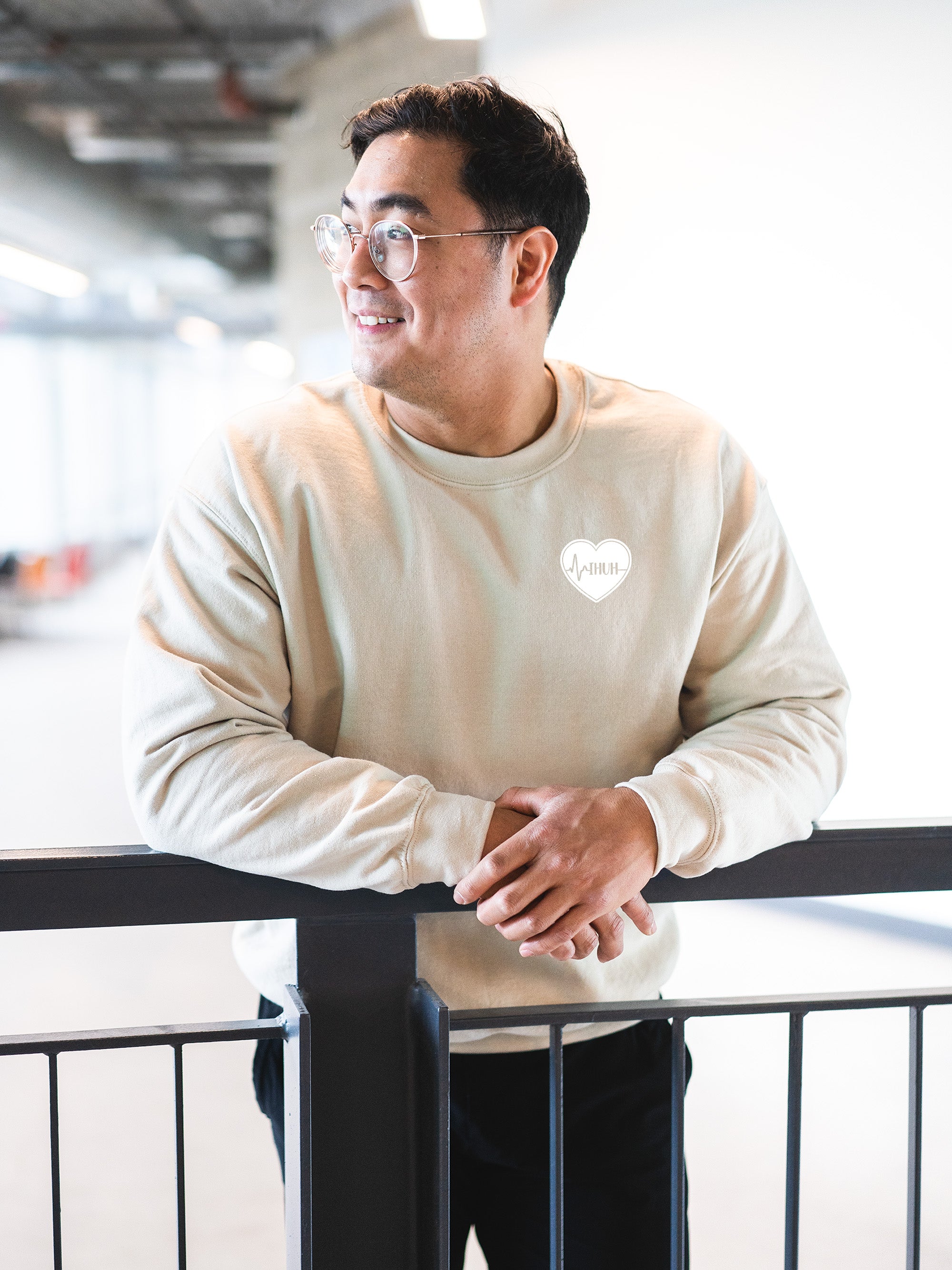 Indian Head Union Hospital - Round 4 - SoftTouch Midweight Sweatshirt - Lubdub Apparel