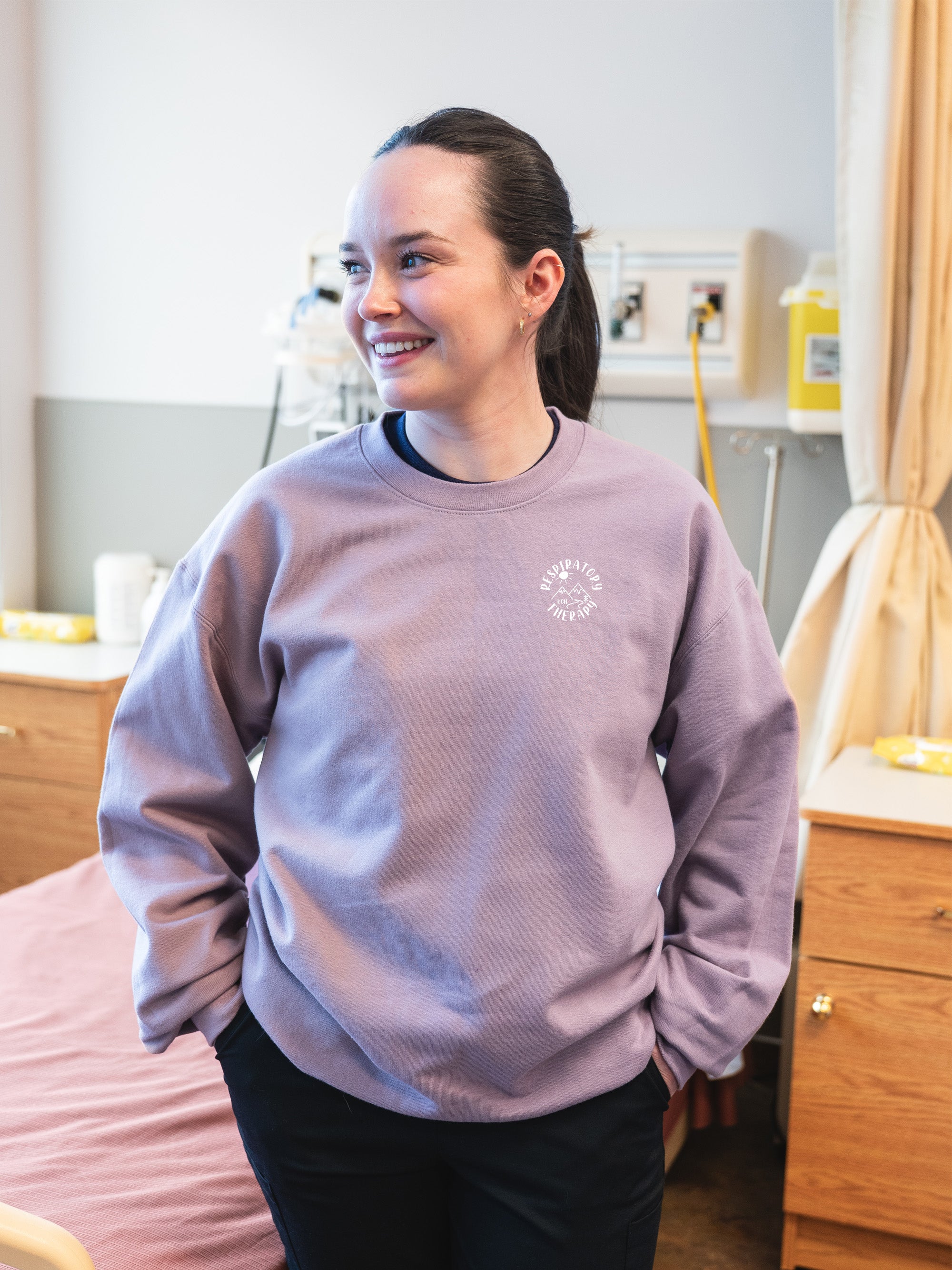 Kelowna General Hospital Respiratory Therapy - Round 5 - SoftTouch Midweight Sweatshirt