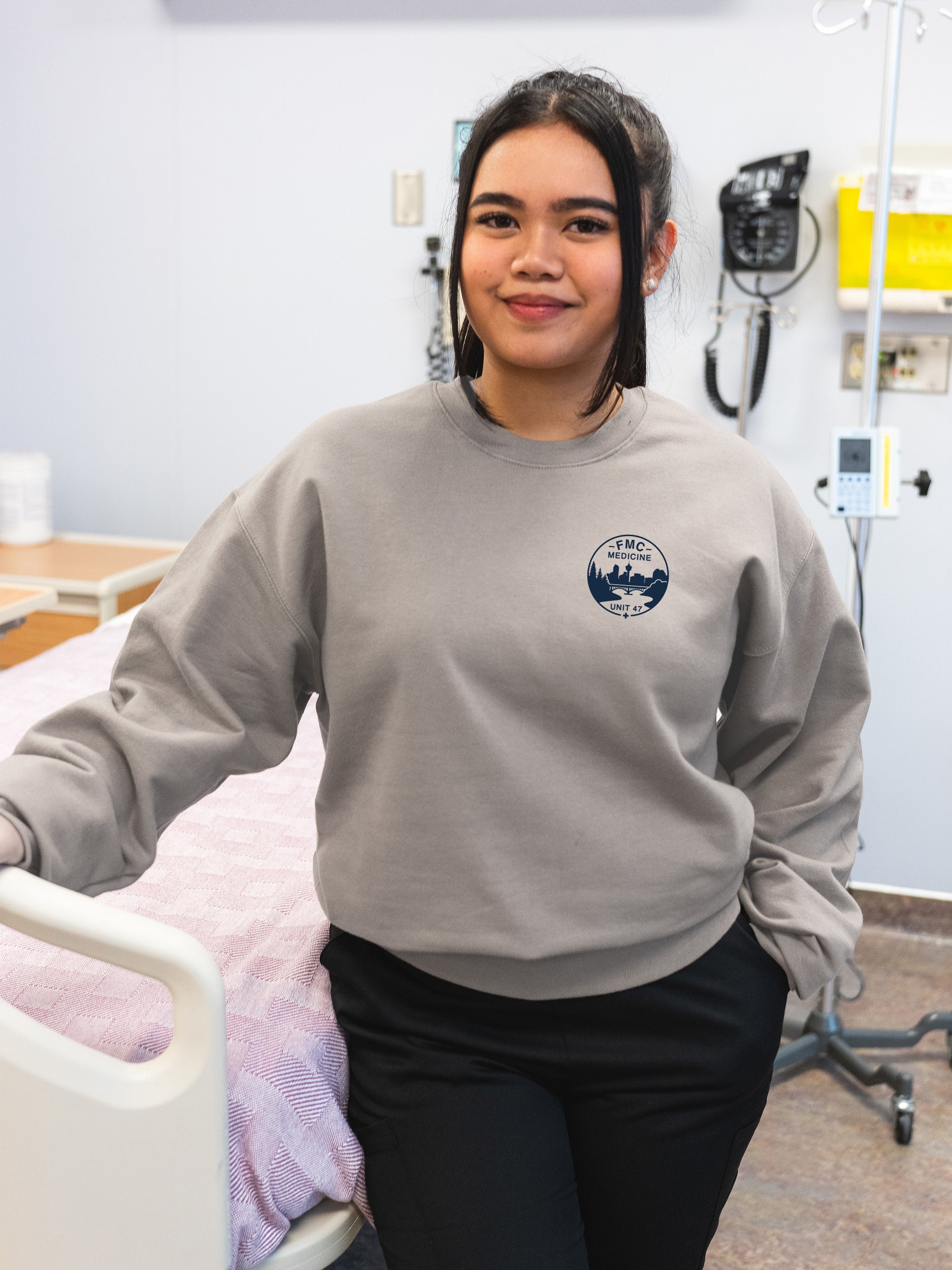 Foothills Medical Centre Unit 47 - SoftTouch Midweight Sweatshirt
