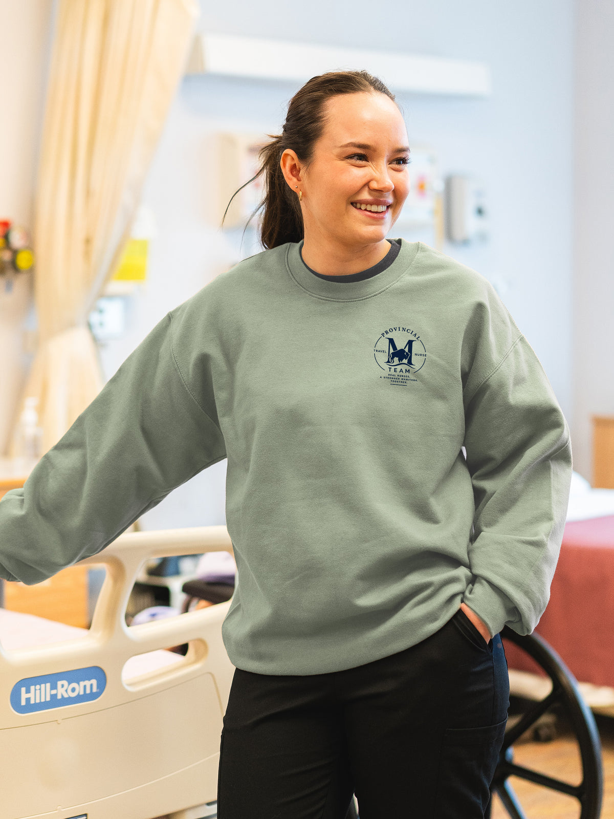 Provincial Travel Nurse Team - SoftTouch Midweight Sweatshirt