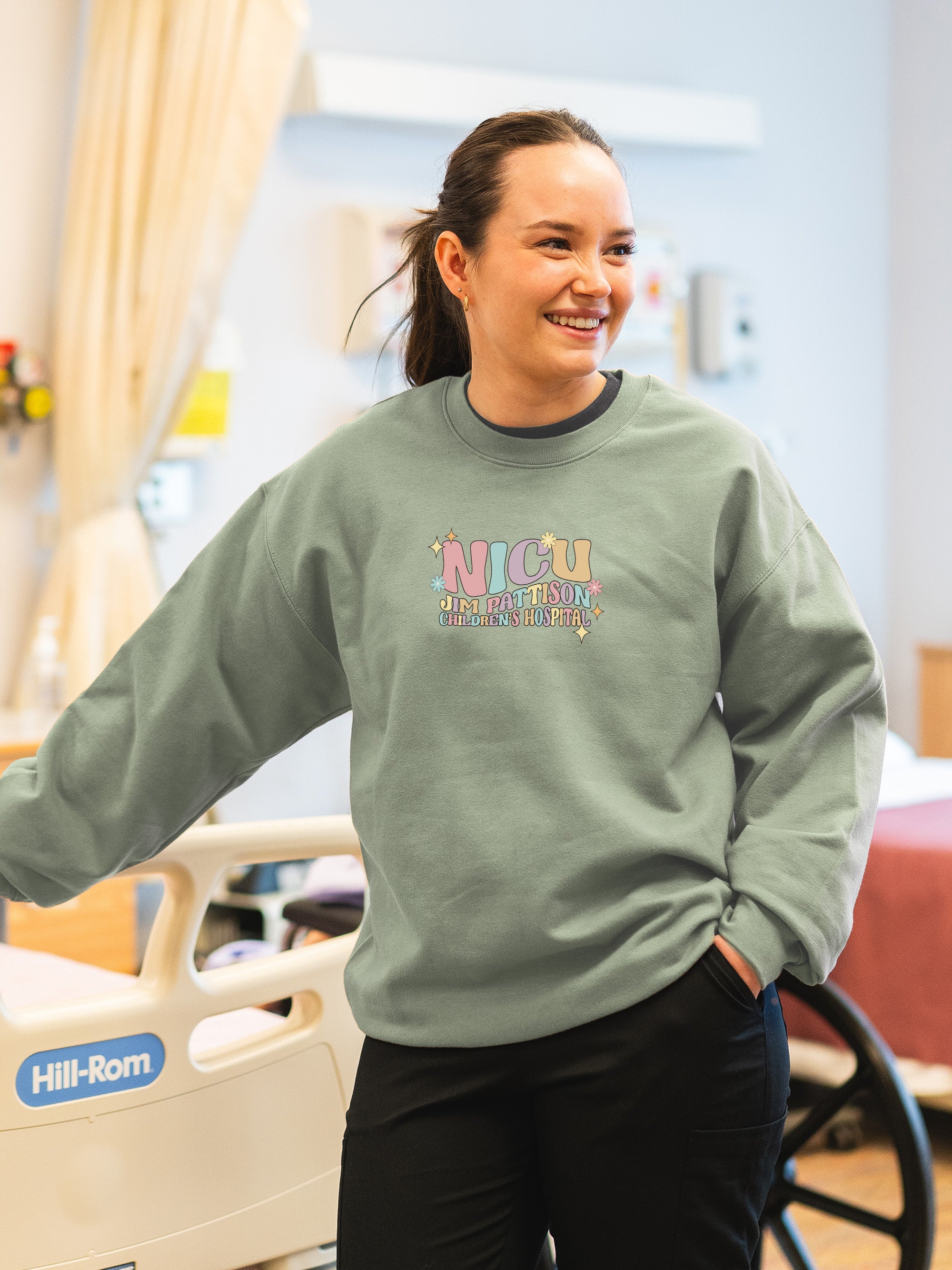 Jim Pattison Children's Hospital NICU - Round 9 - SoftTouch Midweight Sweatshirt