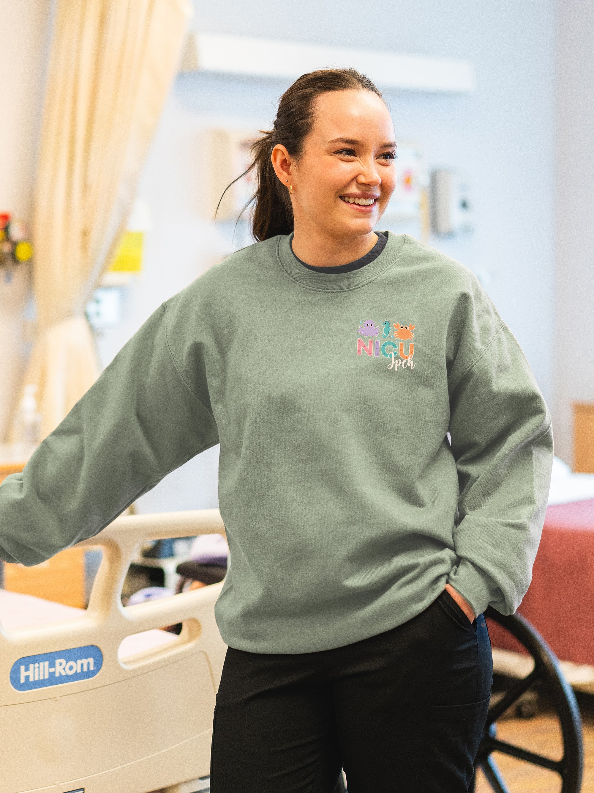 Jim Pattison Children's Hospital NICU - Round 9 - SoftTouch Midweight Sweatshirt
