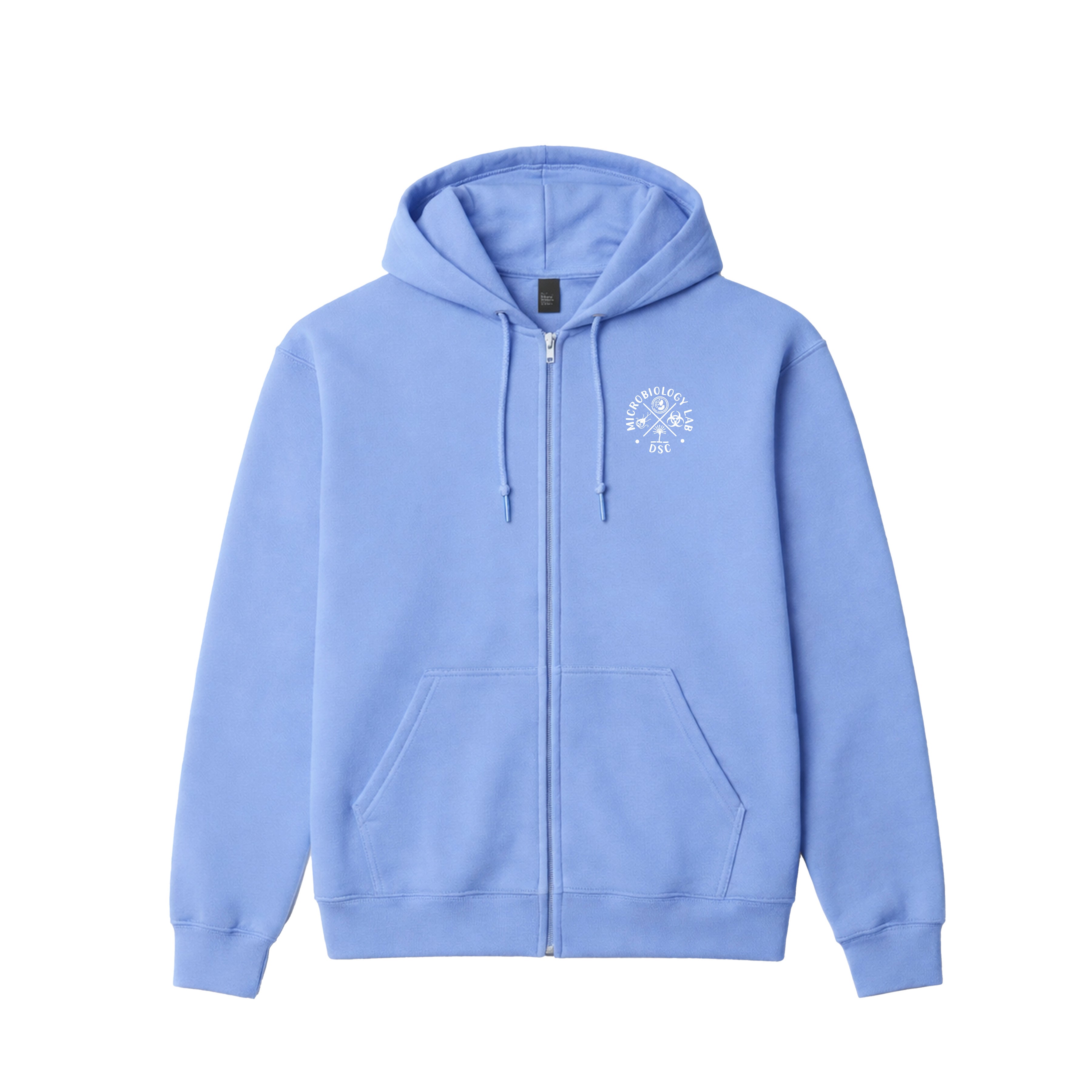Diagnostic and Scientific Centre Microbiology Lab - Round 6 - Standard Full Zip Hoodie