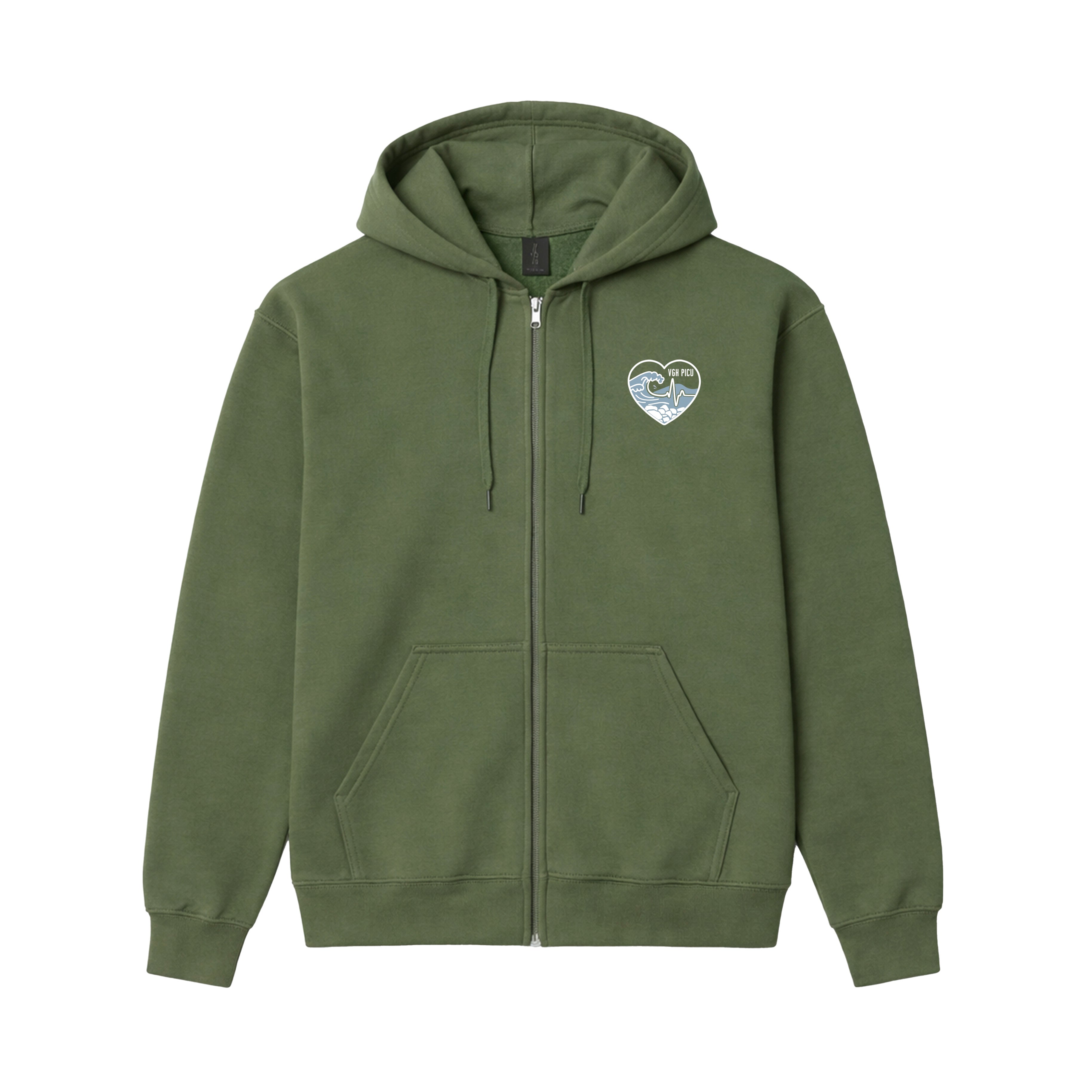 Victoria General Hospital PICU - Round 3 - Standard Full Zip Hoodie