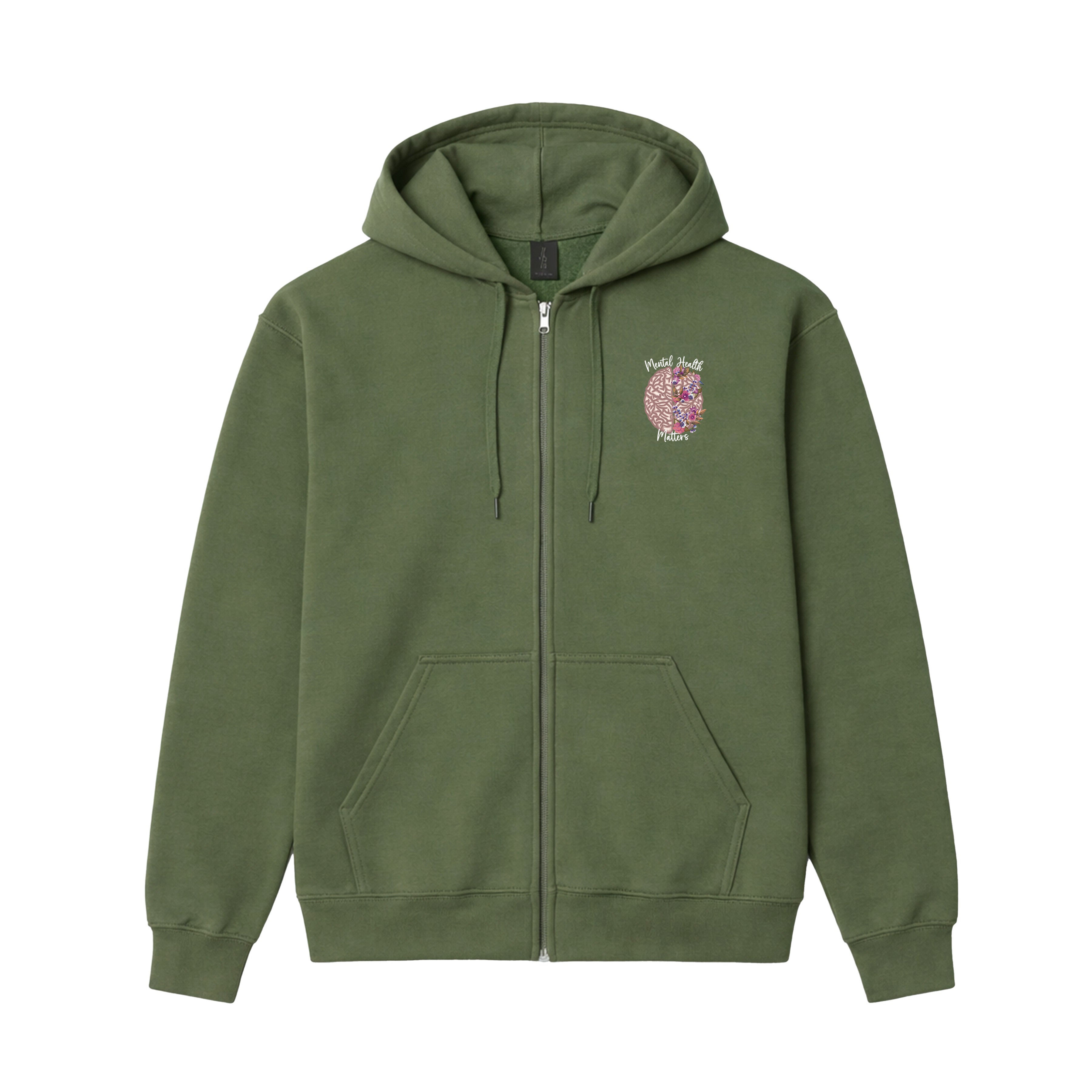 Addiction Recovery Centre Alberta Hospital Edmonton - Round 3 - Standard Full Zip Hoodie