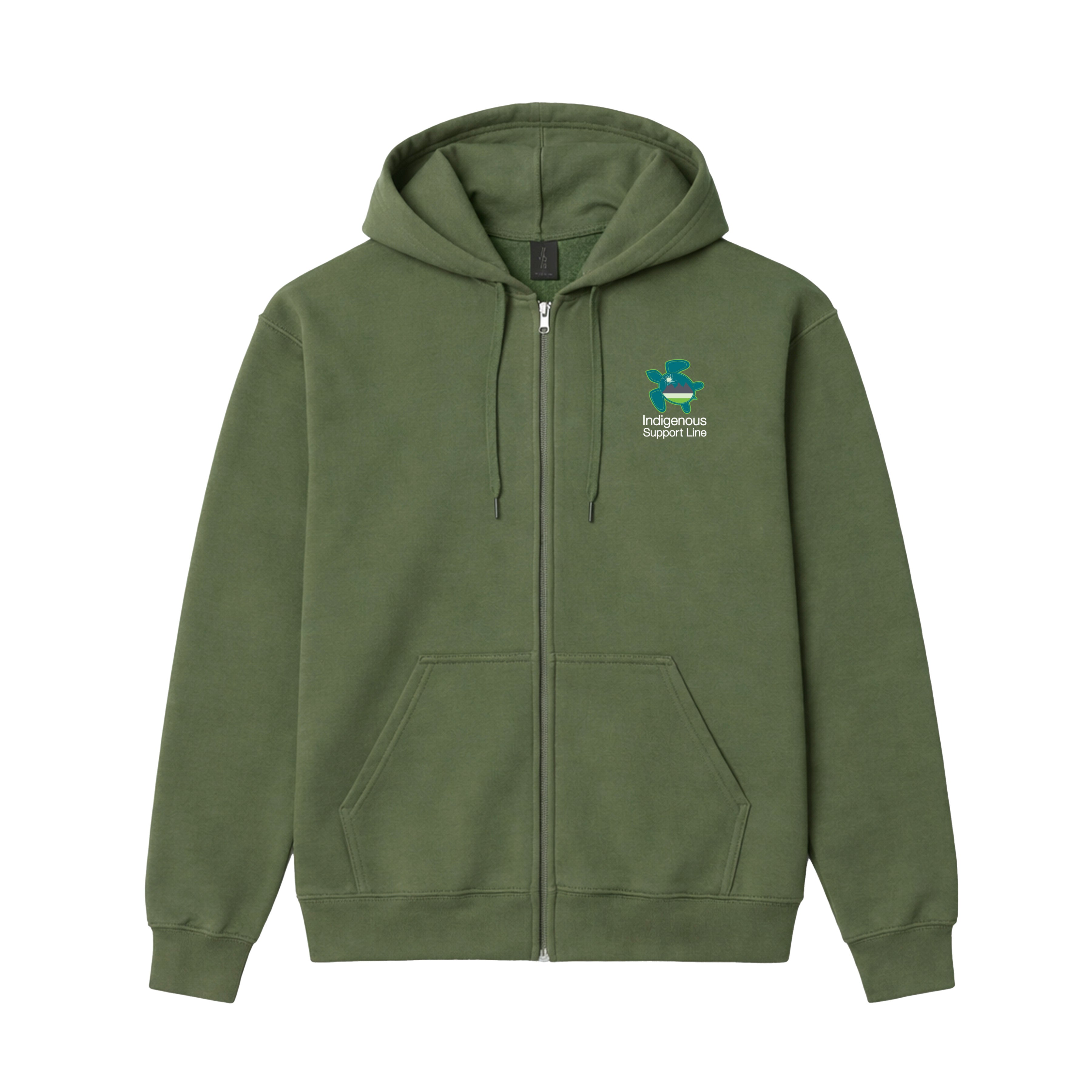Alberta Health Services Indigenous Support Line - Round 4 - Standard Full Zip Hoodie