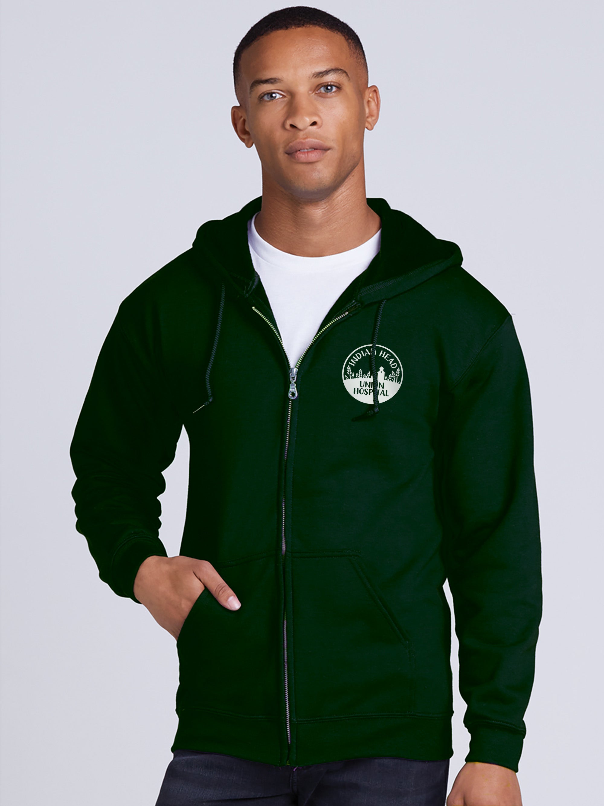 Indian Head Union Hospital - Round 4 - Standard Full Zip Hoodie