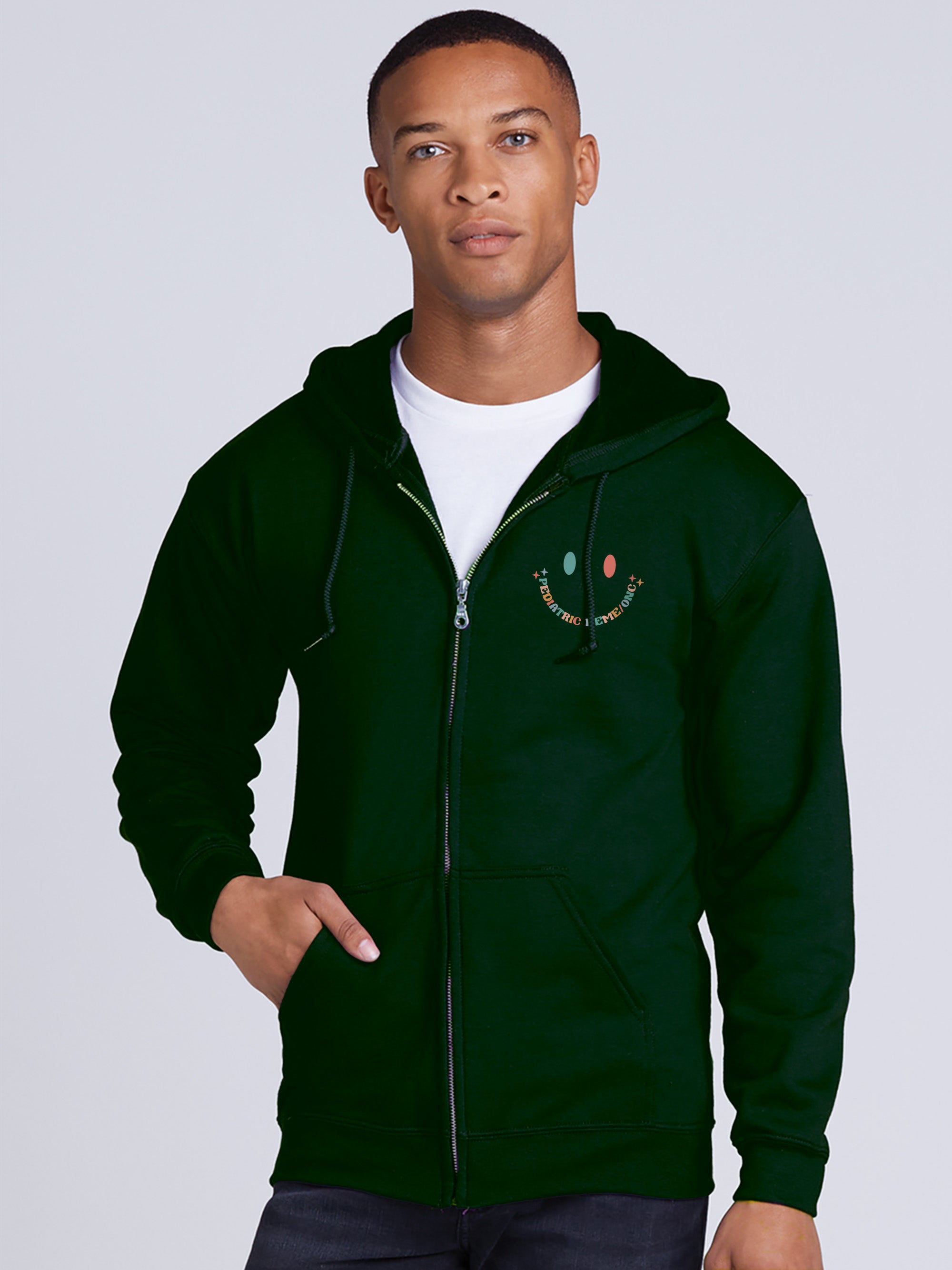 The Stollery Children's Hospital 4E2/4E3 Peds Heme/Onc - Round 5 - Standard Full Zip Hoodie