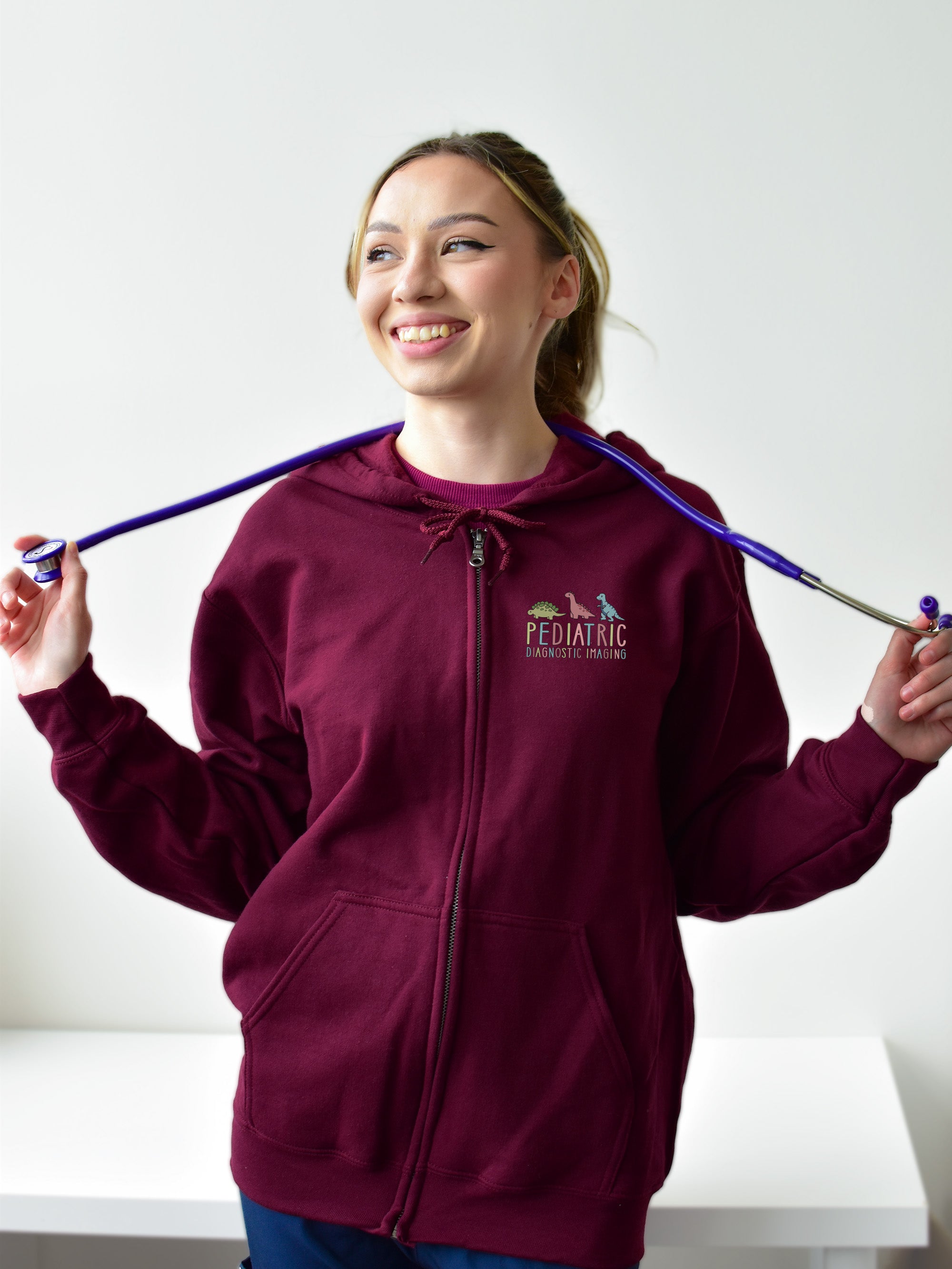 Health Sciences Centre (HSC) Children’s Diagnostic Imaging - Round 2 - Standard Full Zip Hoodie