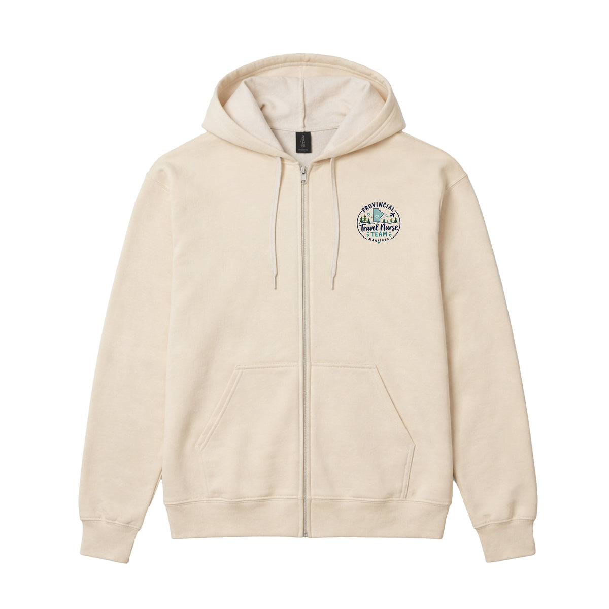 Provincial Travel Nurse Team - Standard Full Zip Hoodie