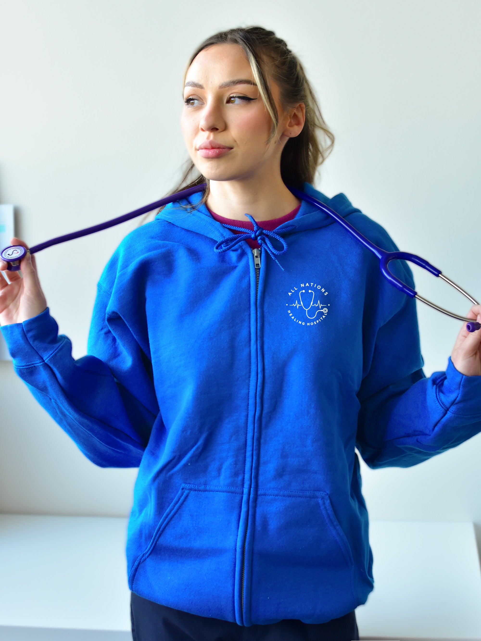 All Nations Healing Hospital - Round 6 - Standard Full Zip Hoodie