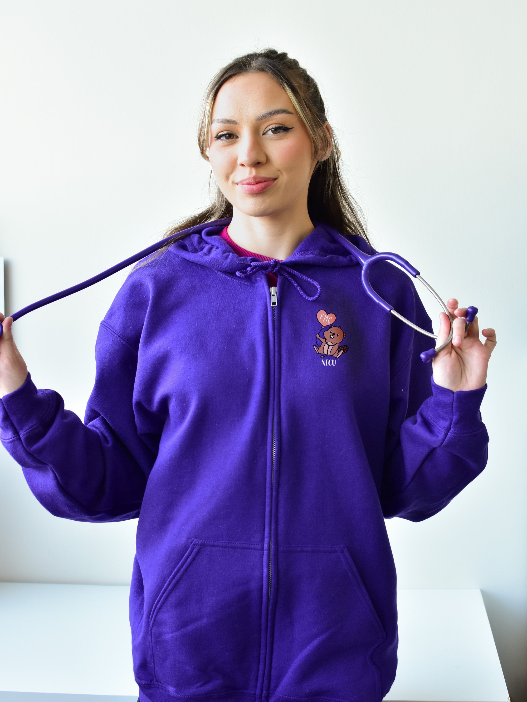 Foothills Medical Centre NICU - Round 5 - Standard Full Zip Hoodie