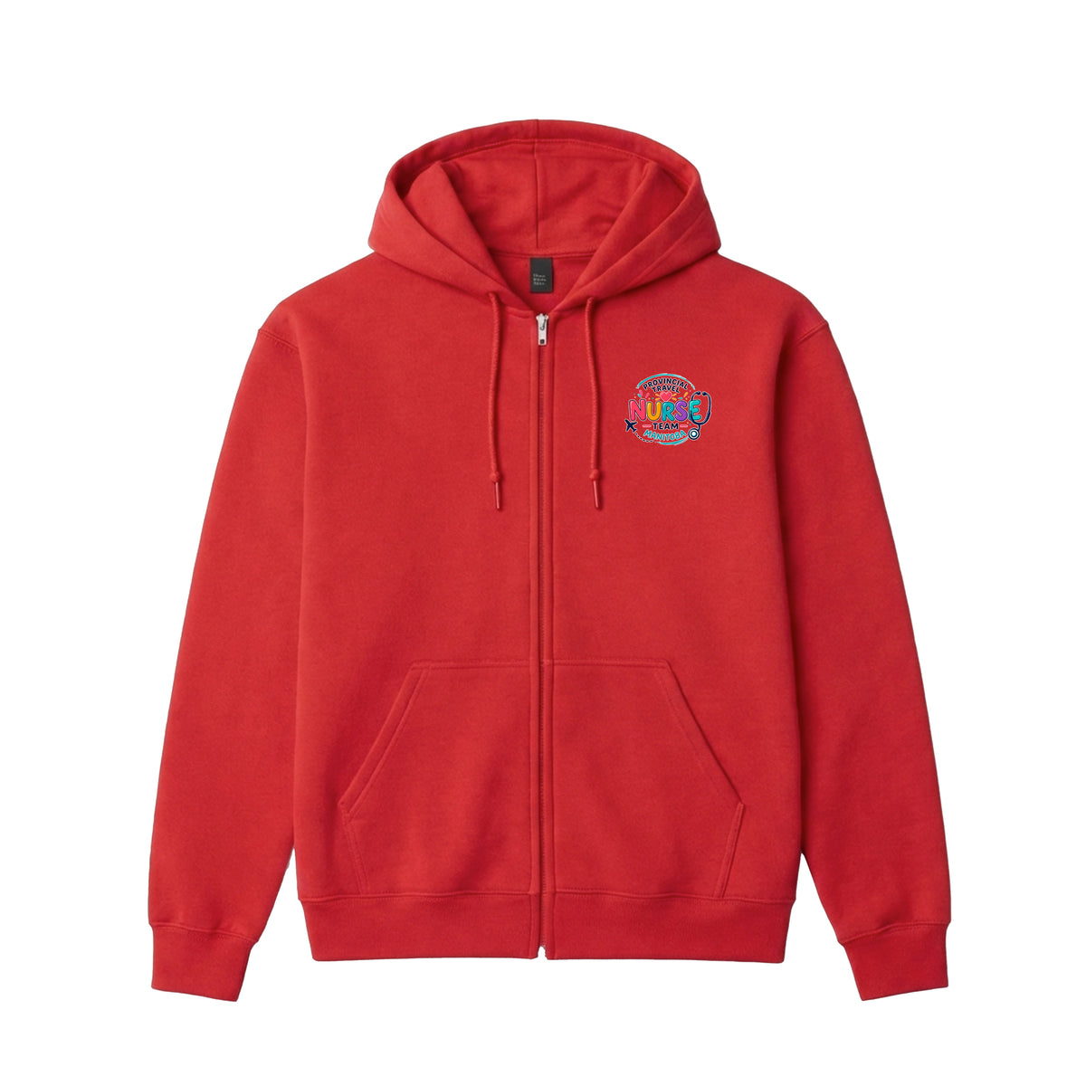 Provincial Travel Nurse Team - Standard Full Zip Hoodie