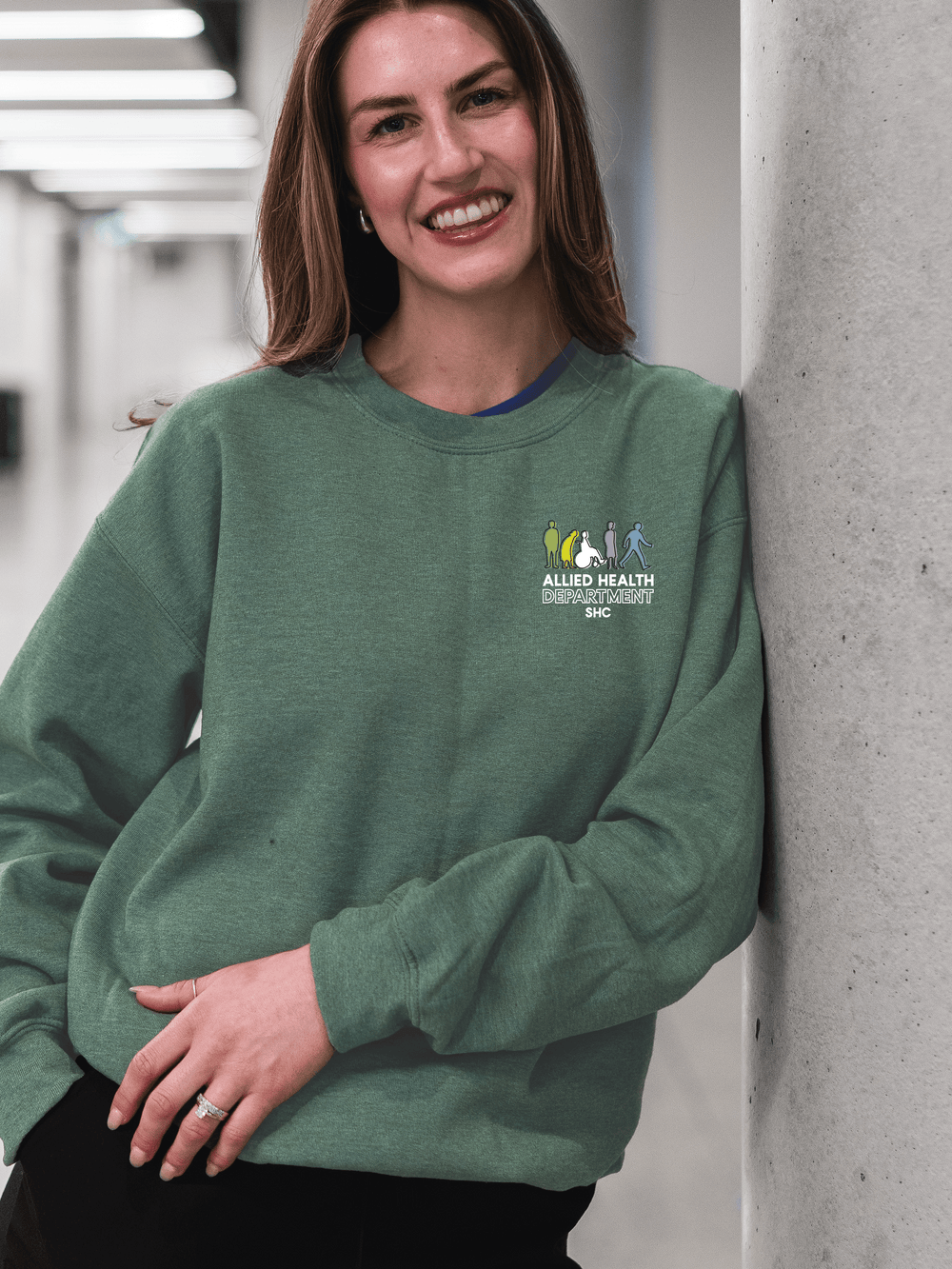 South Health Campus Allied Health - Round 2 - Non-Pocketed Crew Sweatshirt