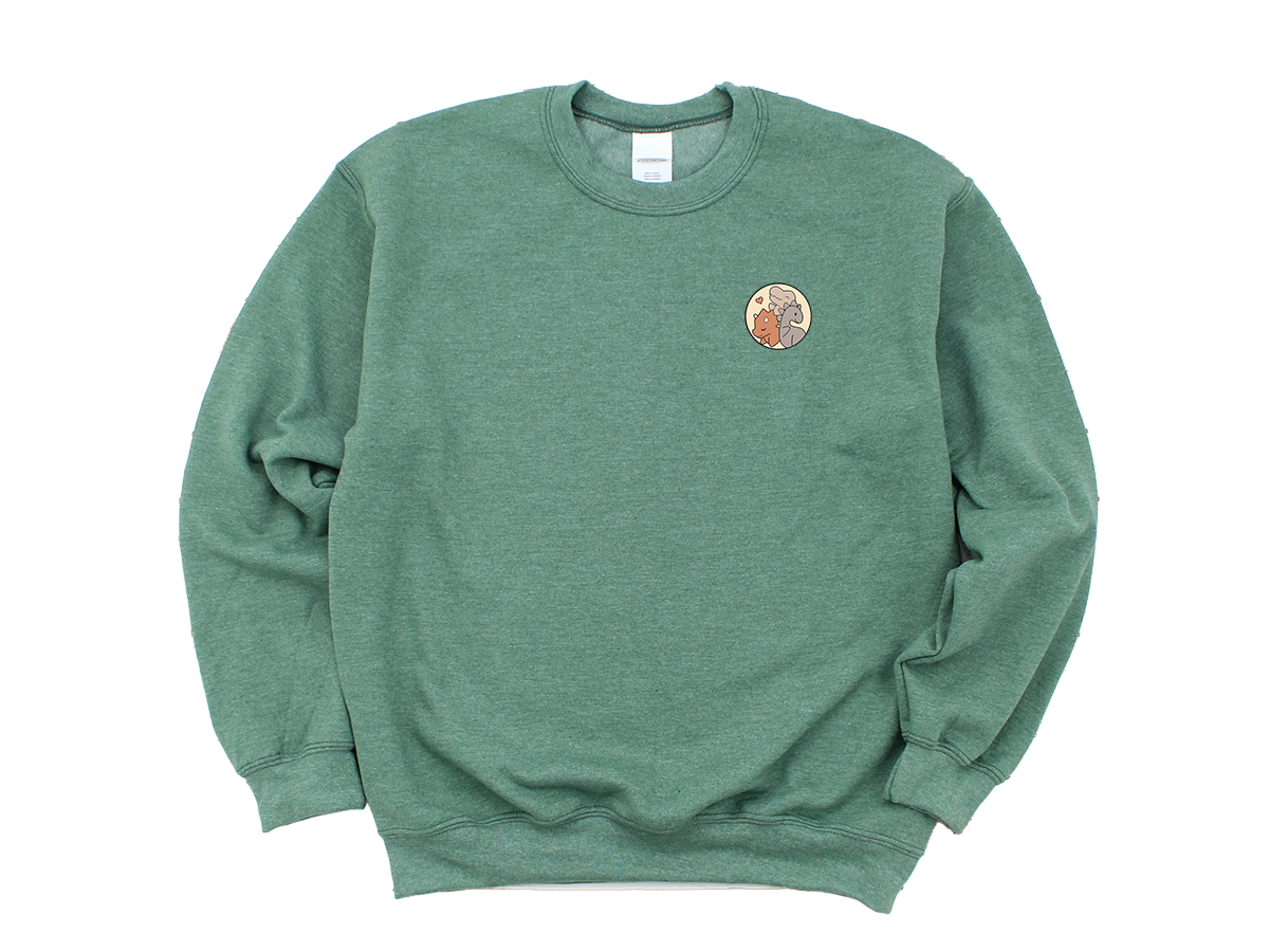Flash Unit - Non-Pocketed Crew Sweatshirt - Lubdub Apparel