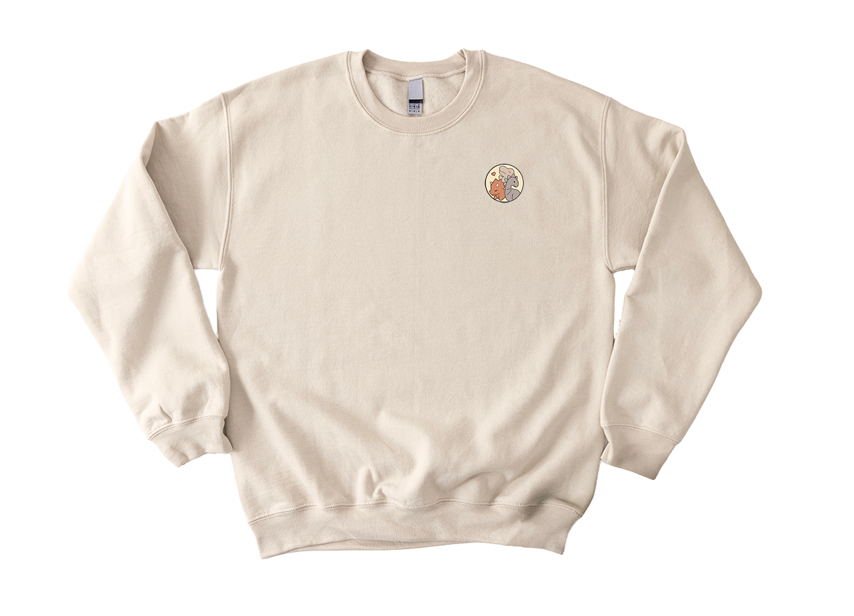Flash Unit - Non-Pocketed Crew Sweatshirt - Lubdub Apparel