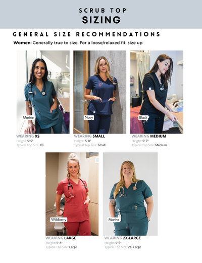 Acute Rehab and Transitional Care - Rosa Scrub Top
