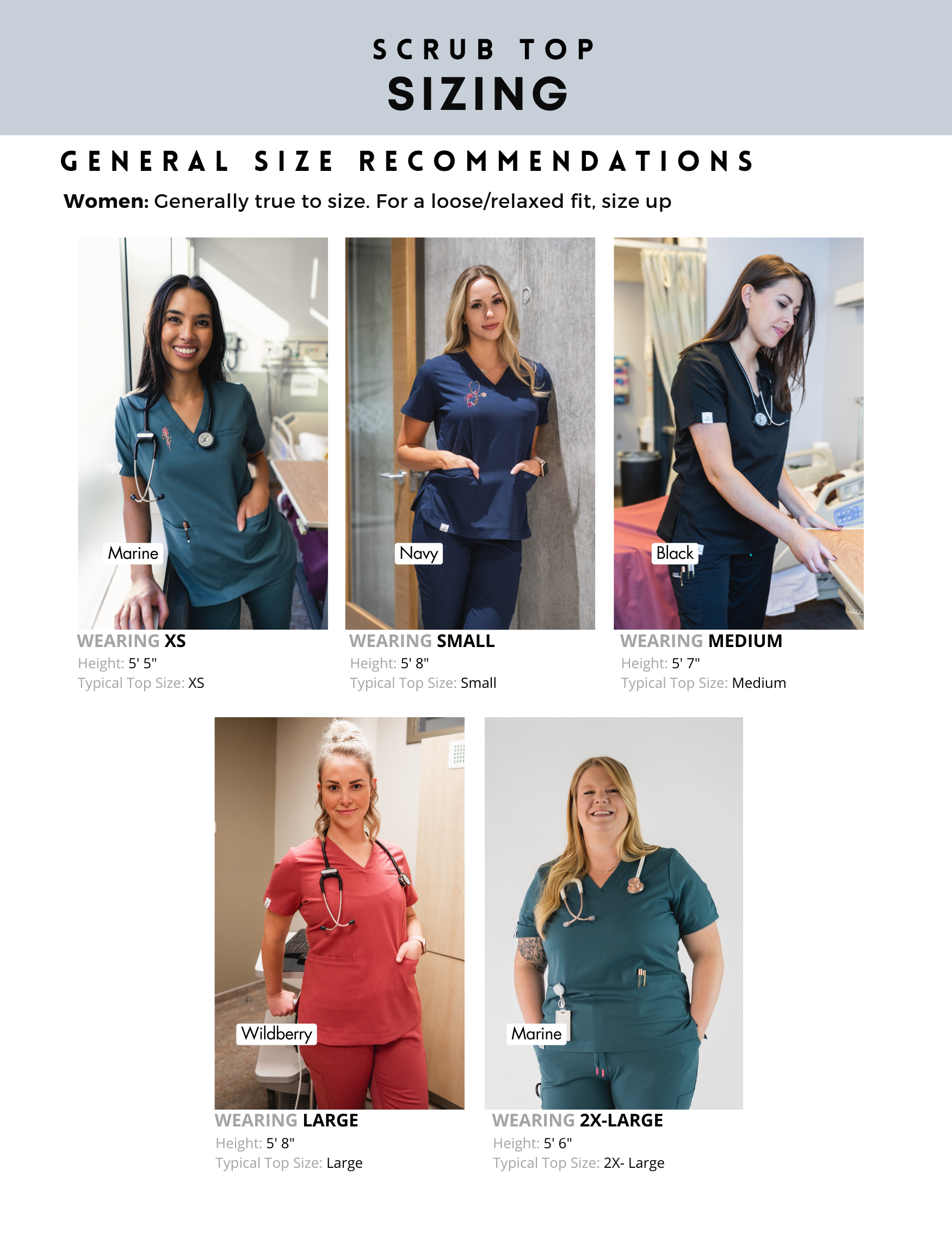 The Mama Coach - Rosa Scrub Top - Lubdub Apparel