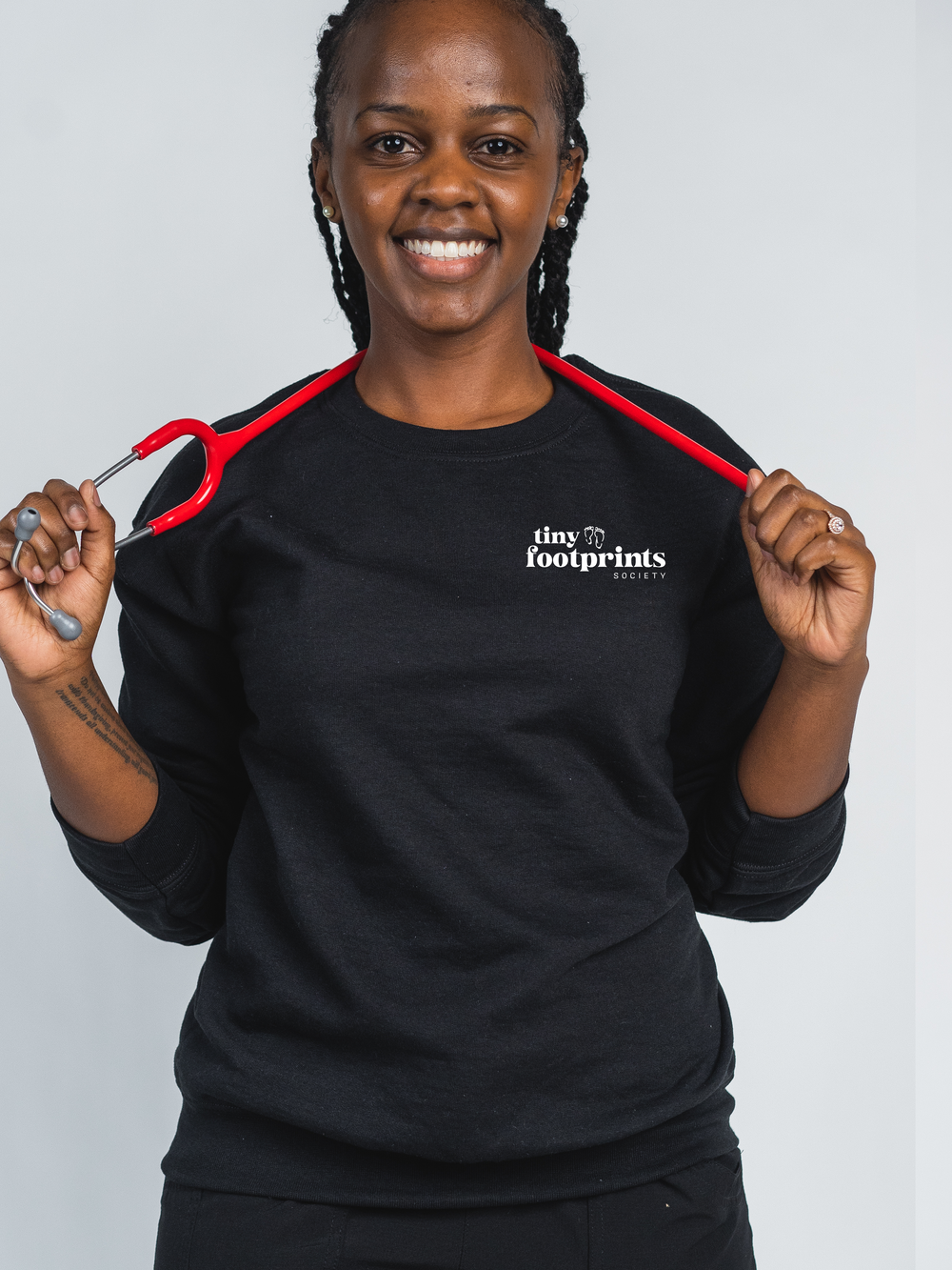 Tiny Footprints Fundraiser 2025 - Non-Pocketed Crew Sweatshirt