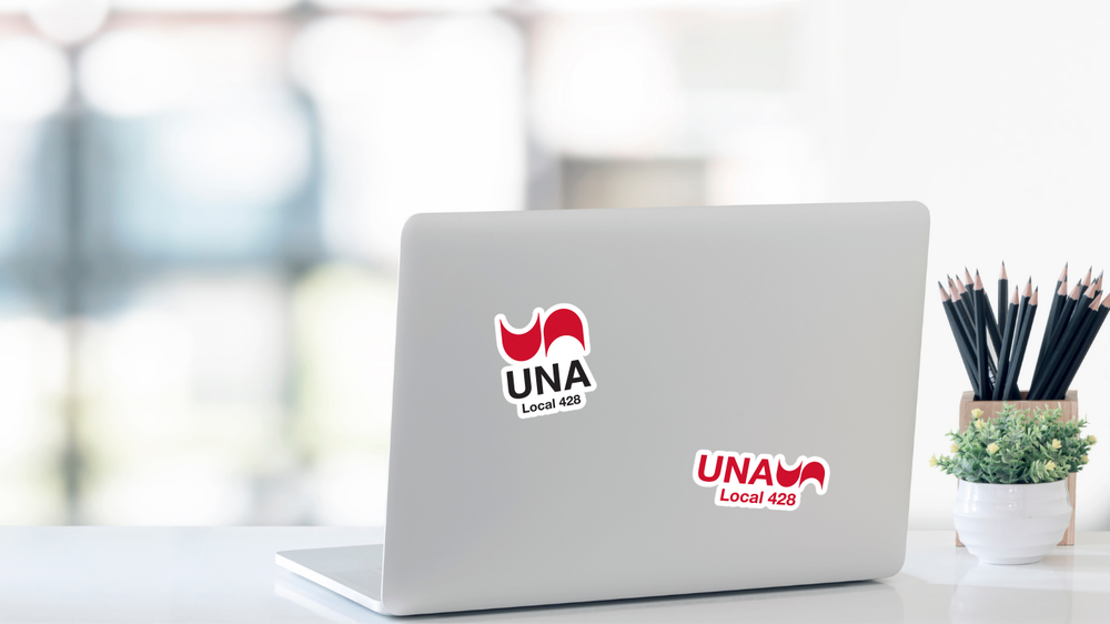 UNA Local Example - Individual Sticker