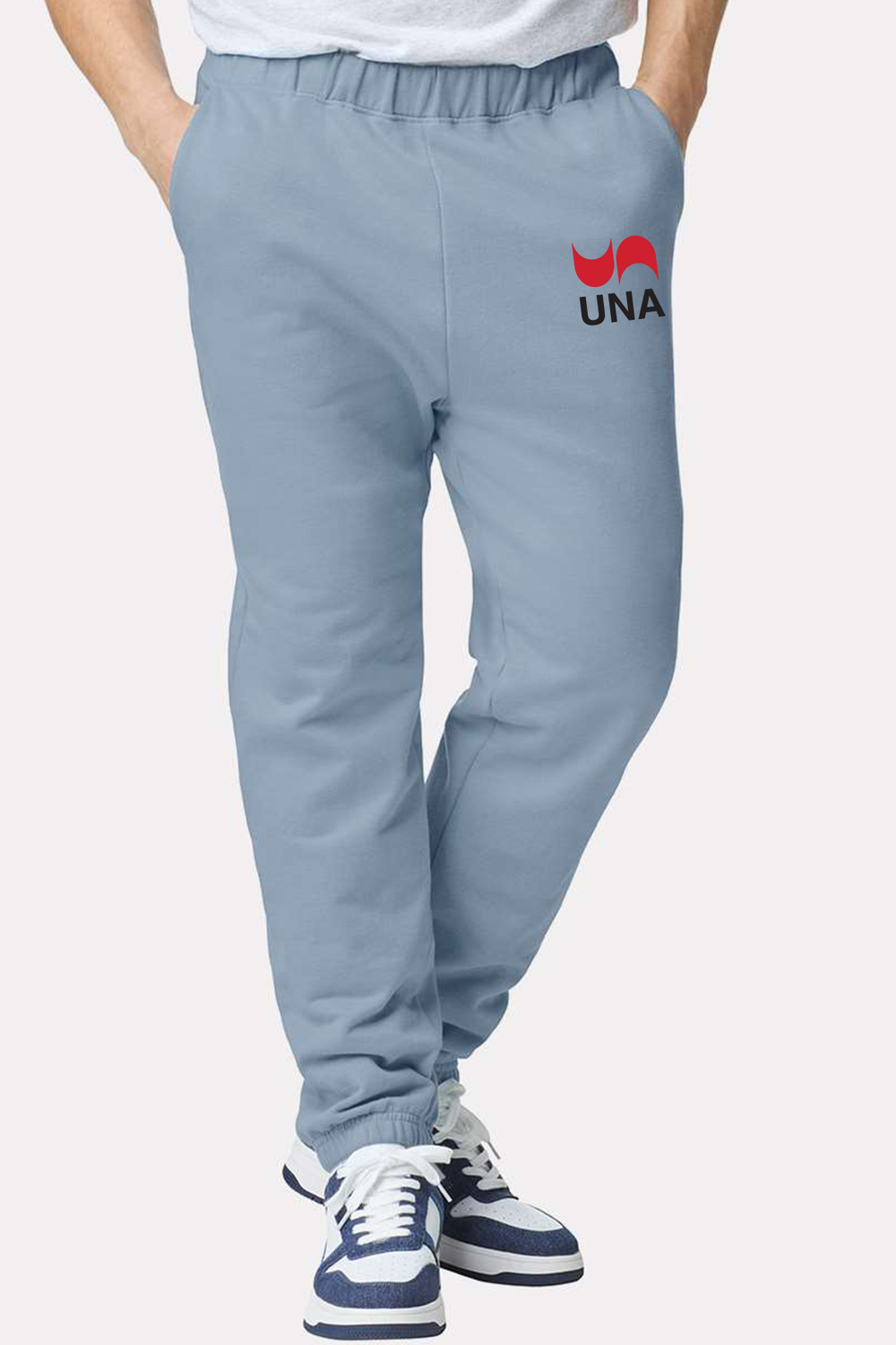 UNA Official Logo - Midweight Pocketed Sweatpants