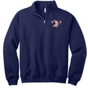 Floral Sketch - Elevate 1/4 Zip Sweater