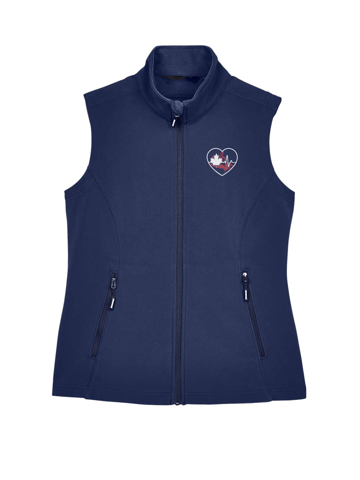 Across Canada ECG Heart - Women's Lite Vest
