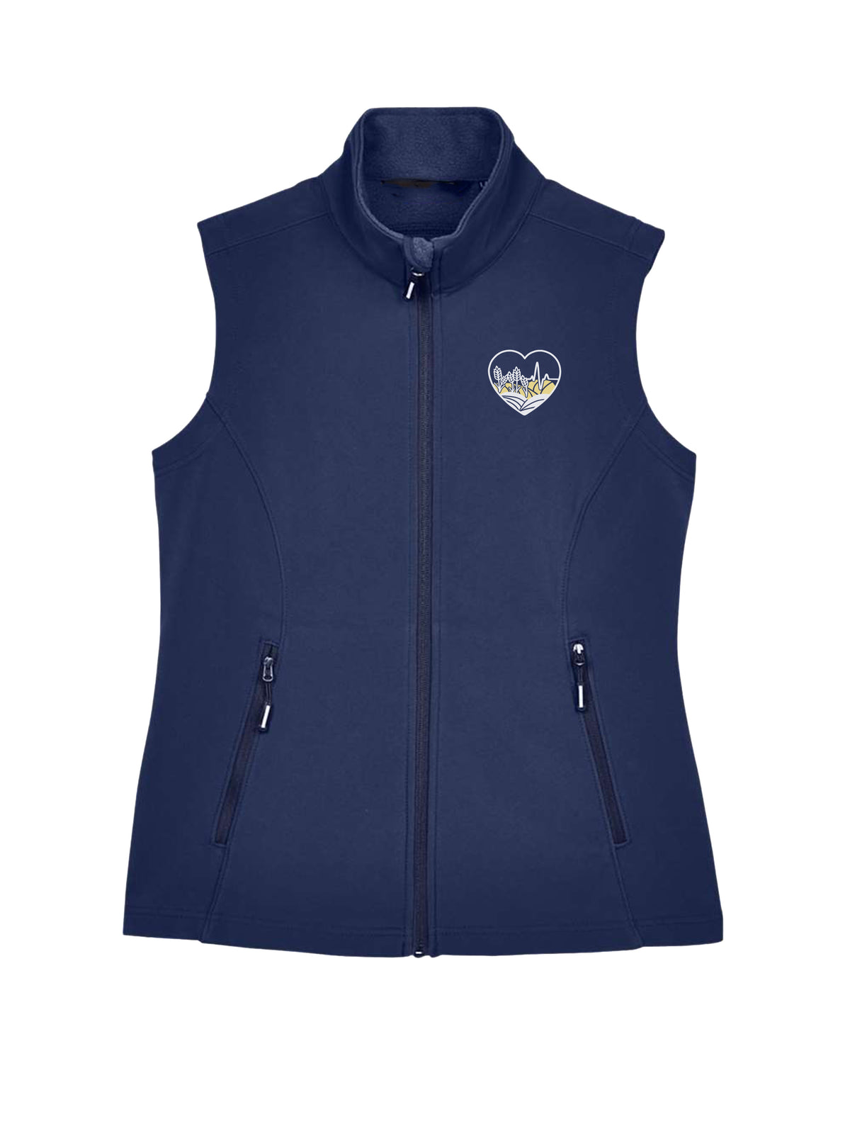 Across Canada ECG Heart - Women's Lite Vest