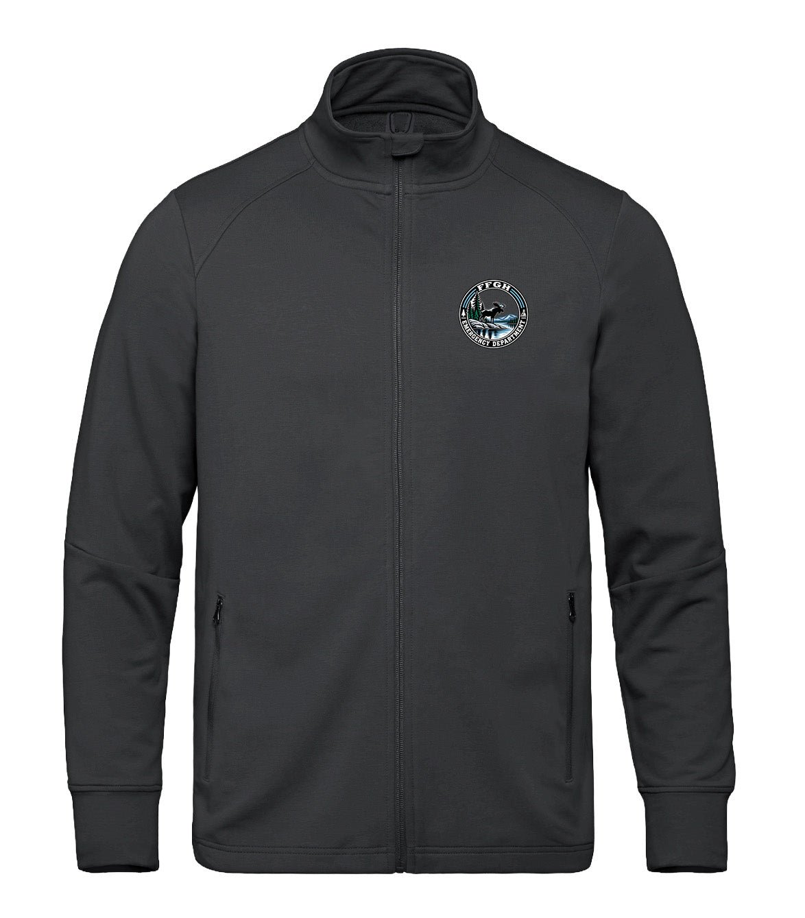 Flin Flon General Hospital Emergency Department - Men's Performance Warm-up Jacket
