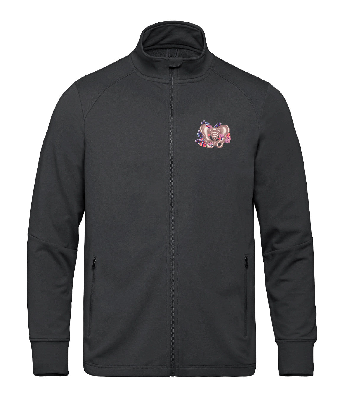 Floral Sketch - Men's Performance Warm-up Jacket