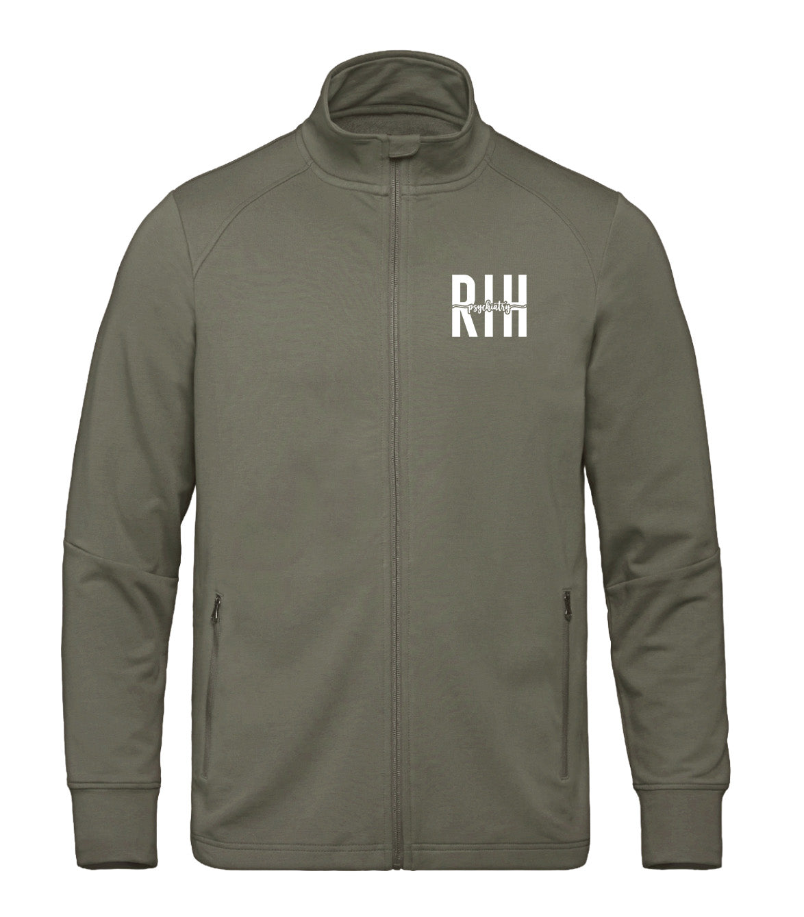 Royal Inland Hospital Mental Health & Substance Use (RIH MHSU) - Round 3 - Men's Performance Warm-up Jacket